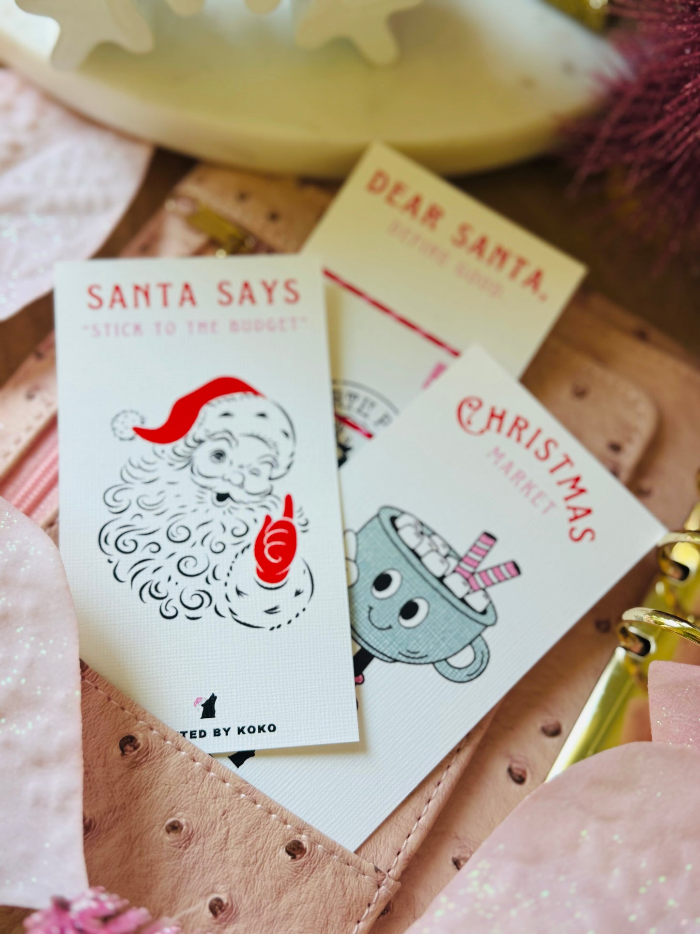 Christmas Kringle Planner Kards