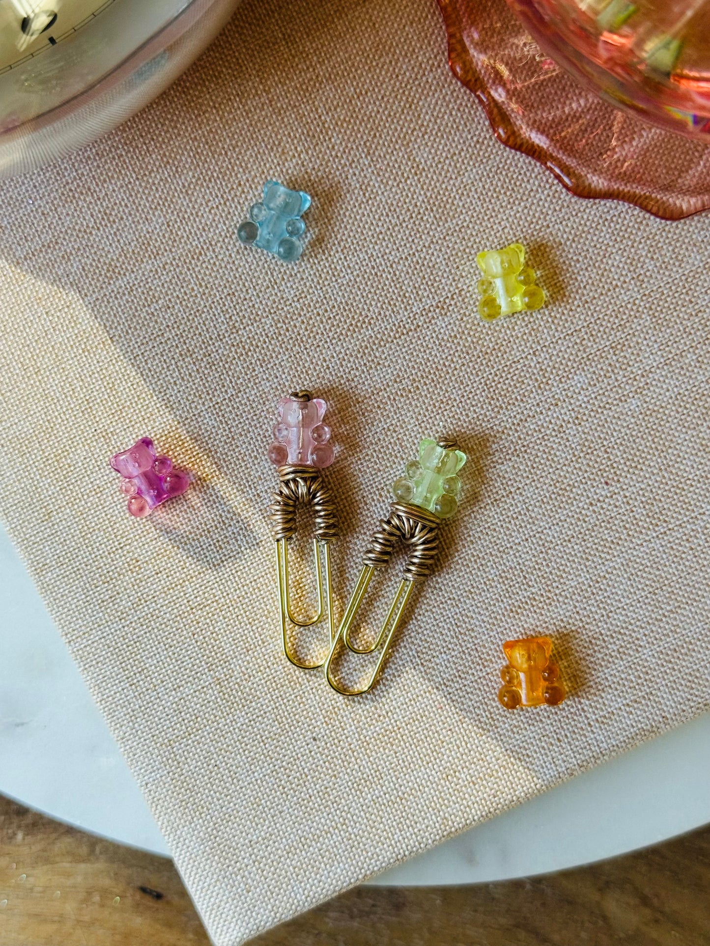 Mini Gummy Bear Clip 2pk