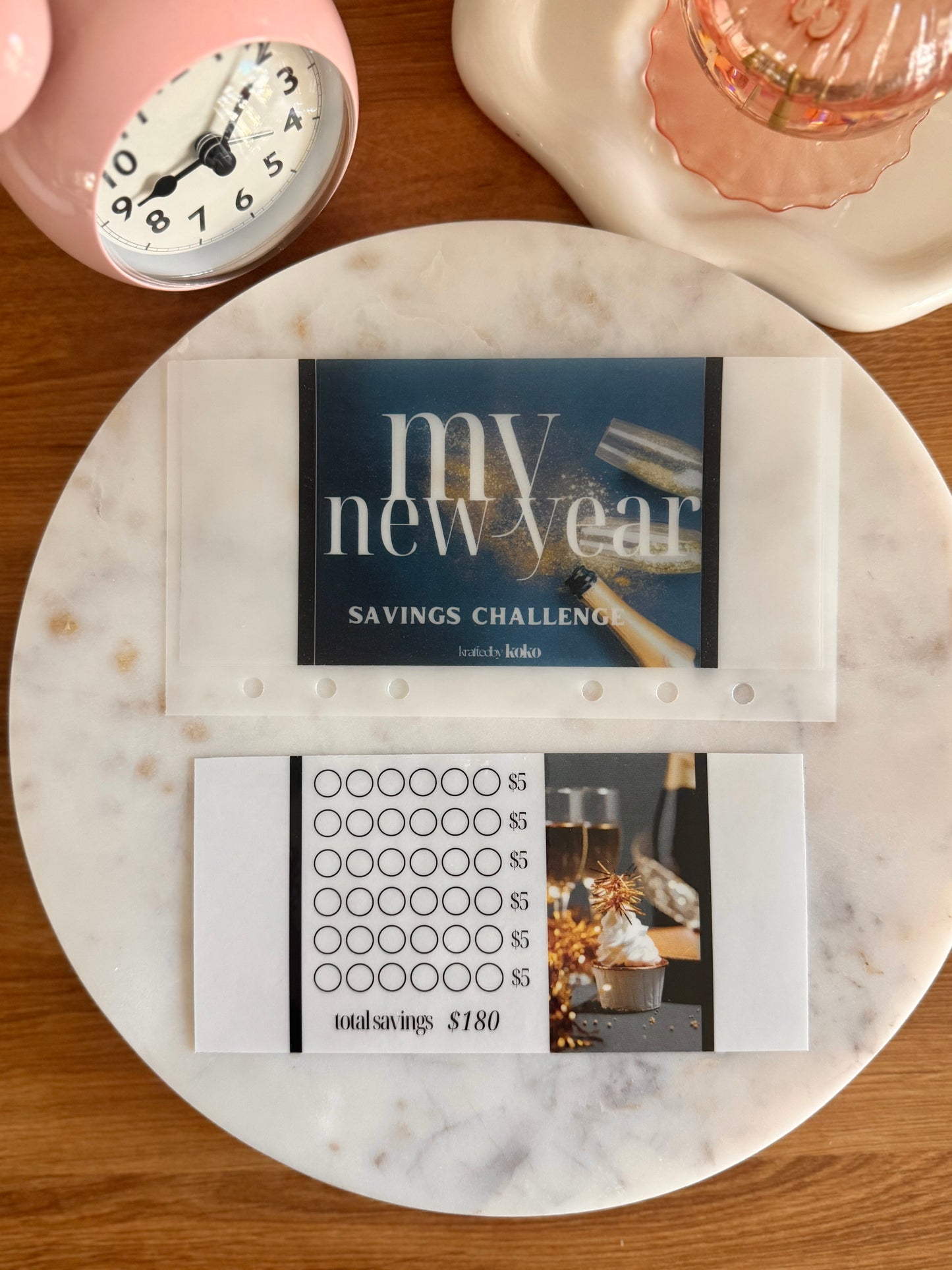 My New Year Savings Challenge