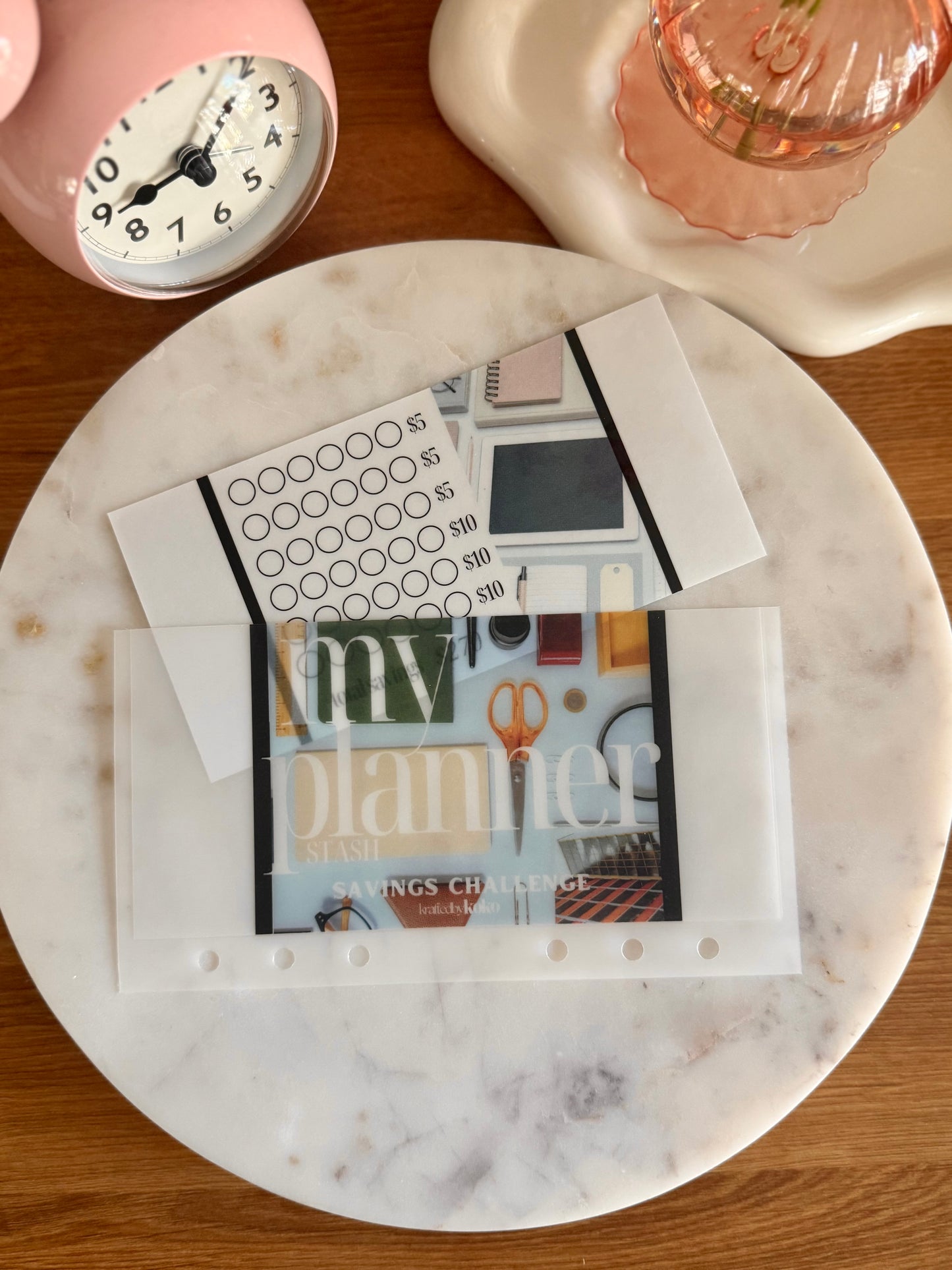 My Planner Savings Challenge