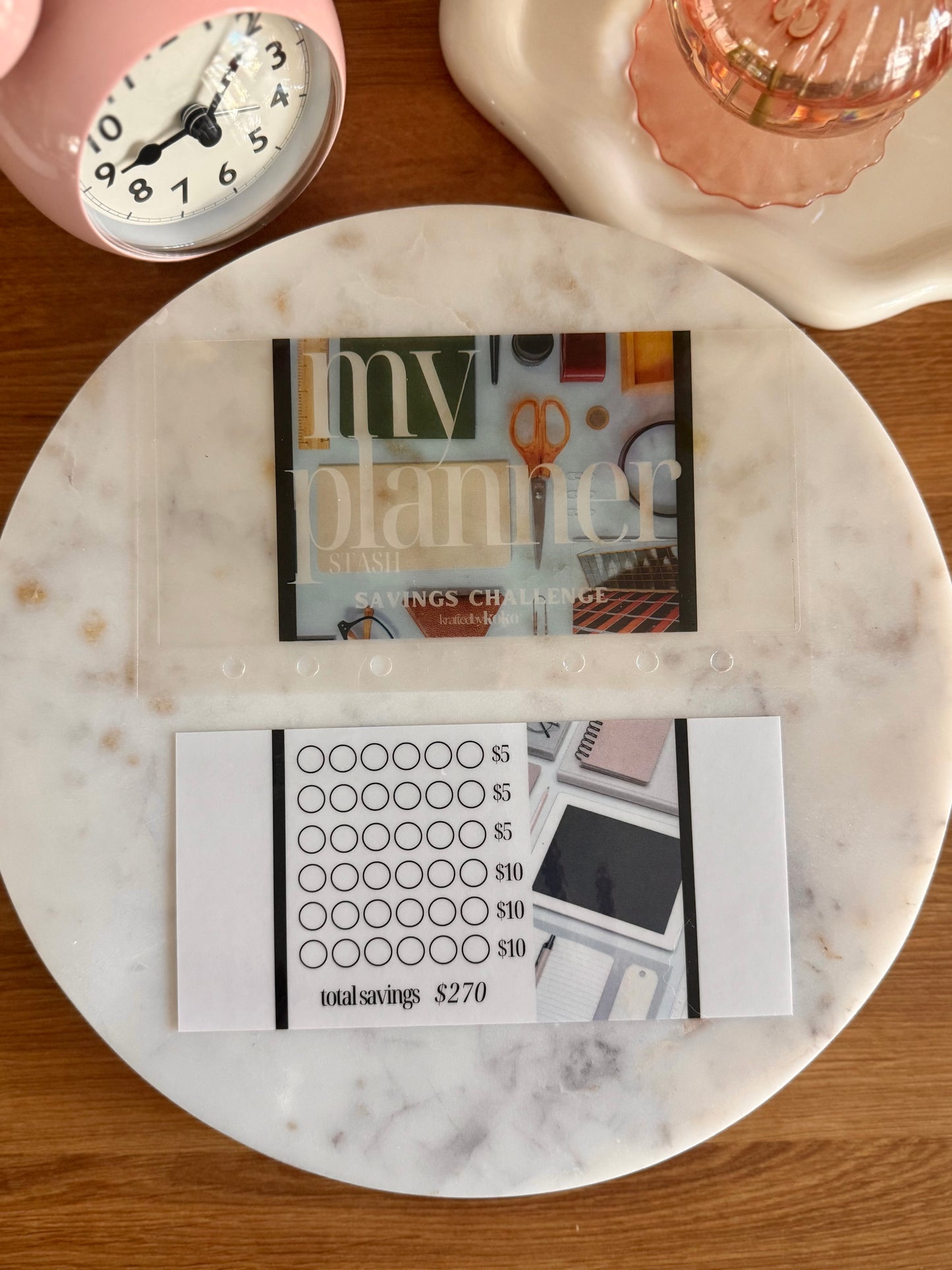 My Planner Savings Challenge