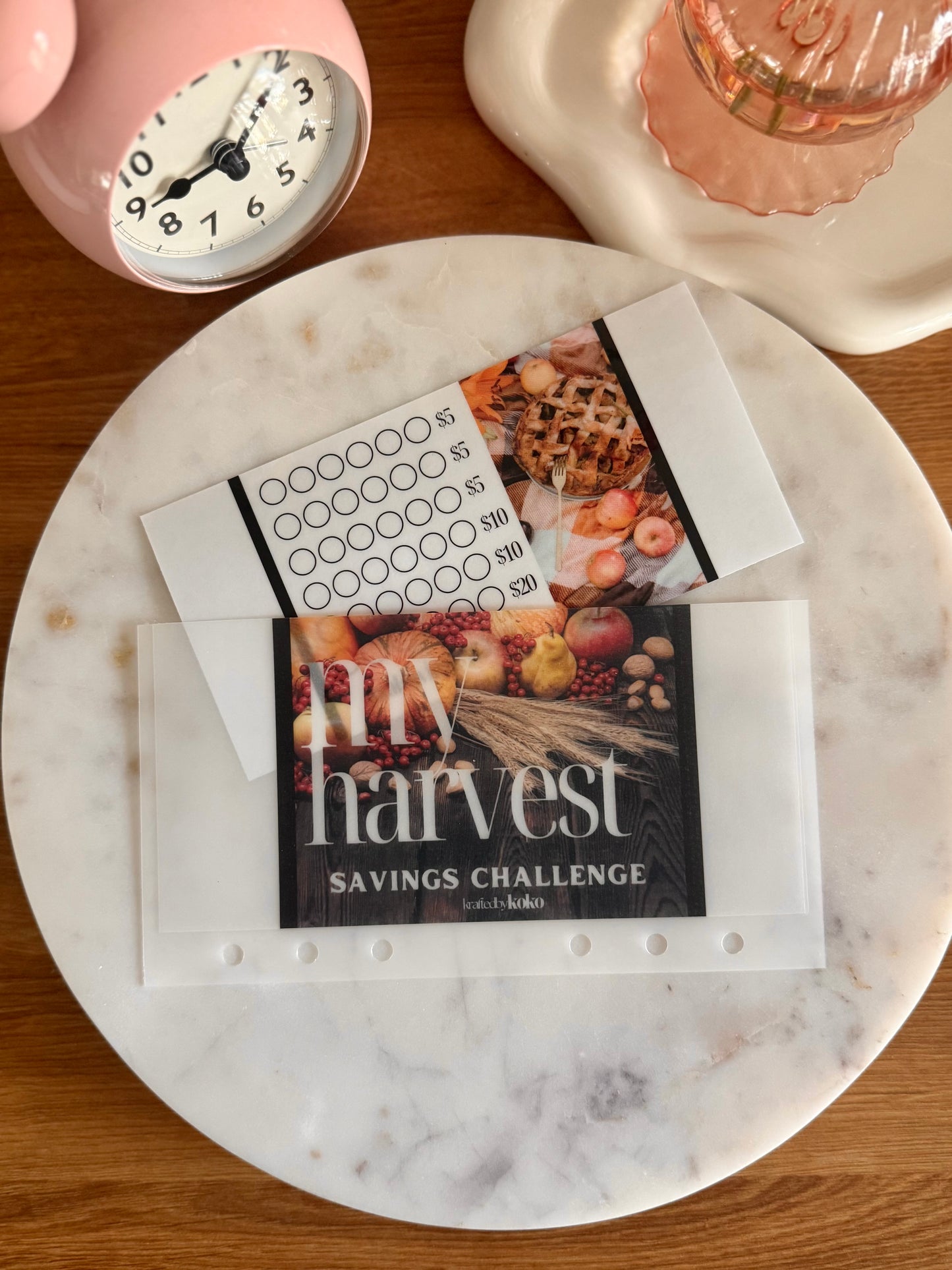My Harvest Savings Challenge