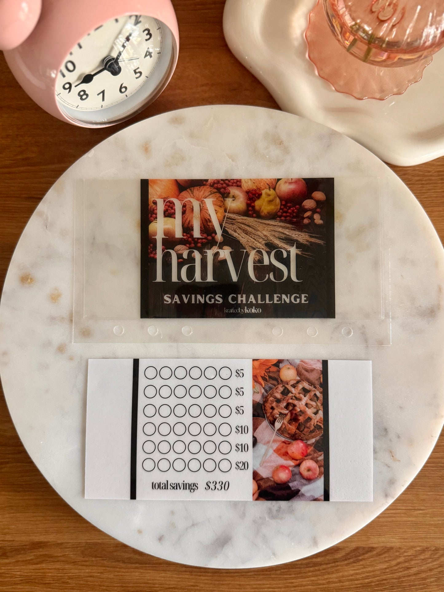 My Harvest Savings Challenge