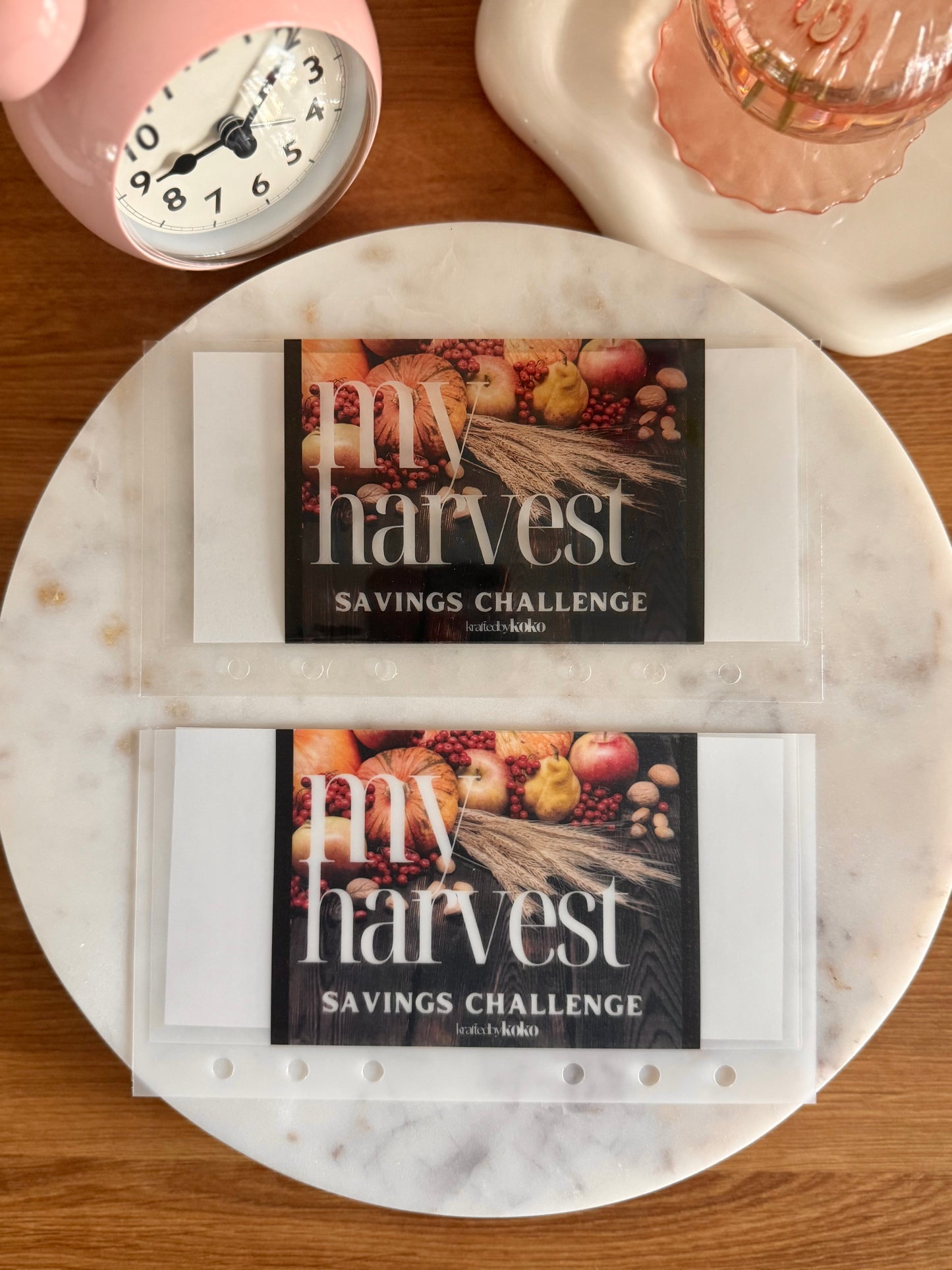 My Harvest Savings Challenge
