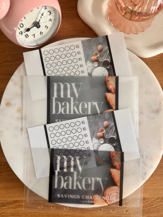 My Bakery Savings Challenge