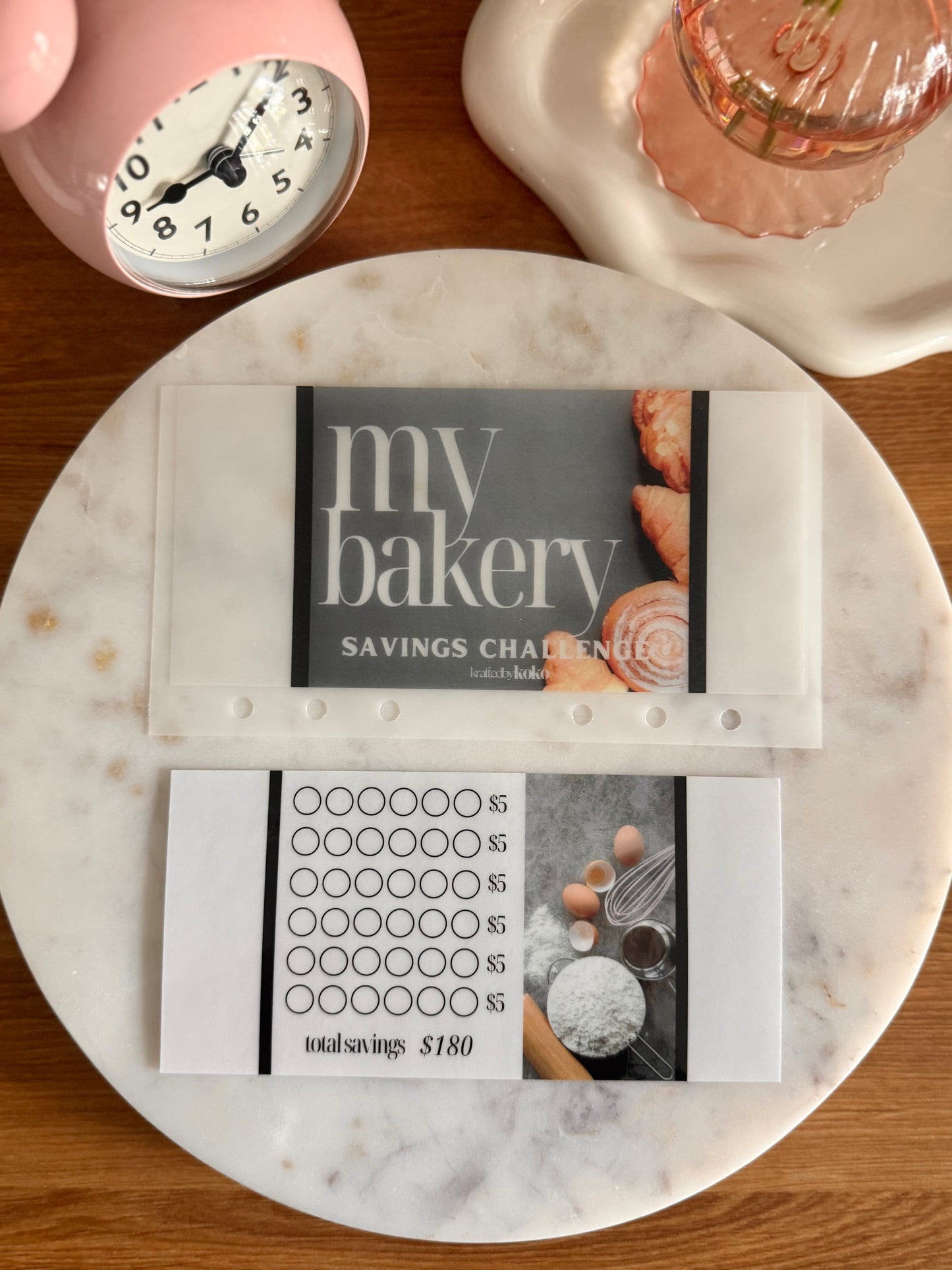 My Bakery Savings Challenge