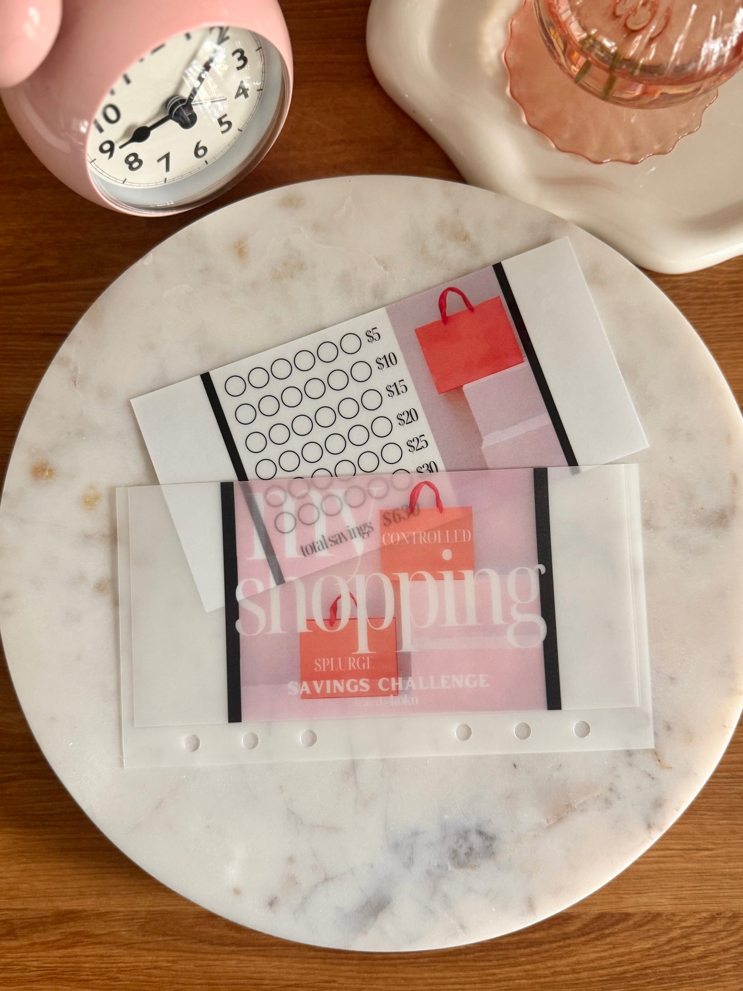 My Controlled Shopping Splurge Savings Challenge