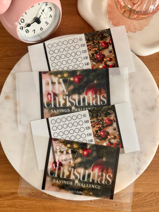 My Christmas Savings Challenge