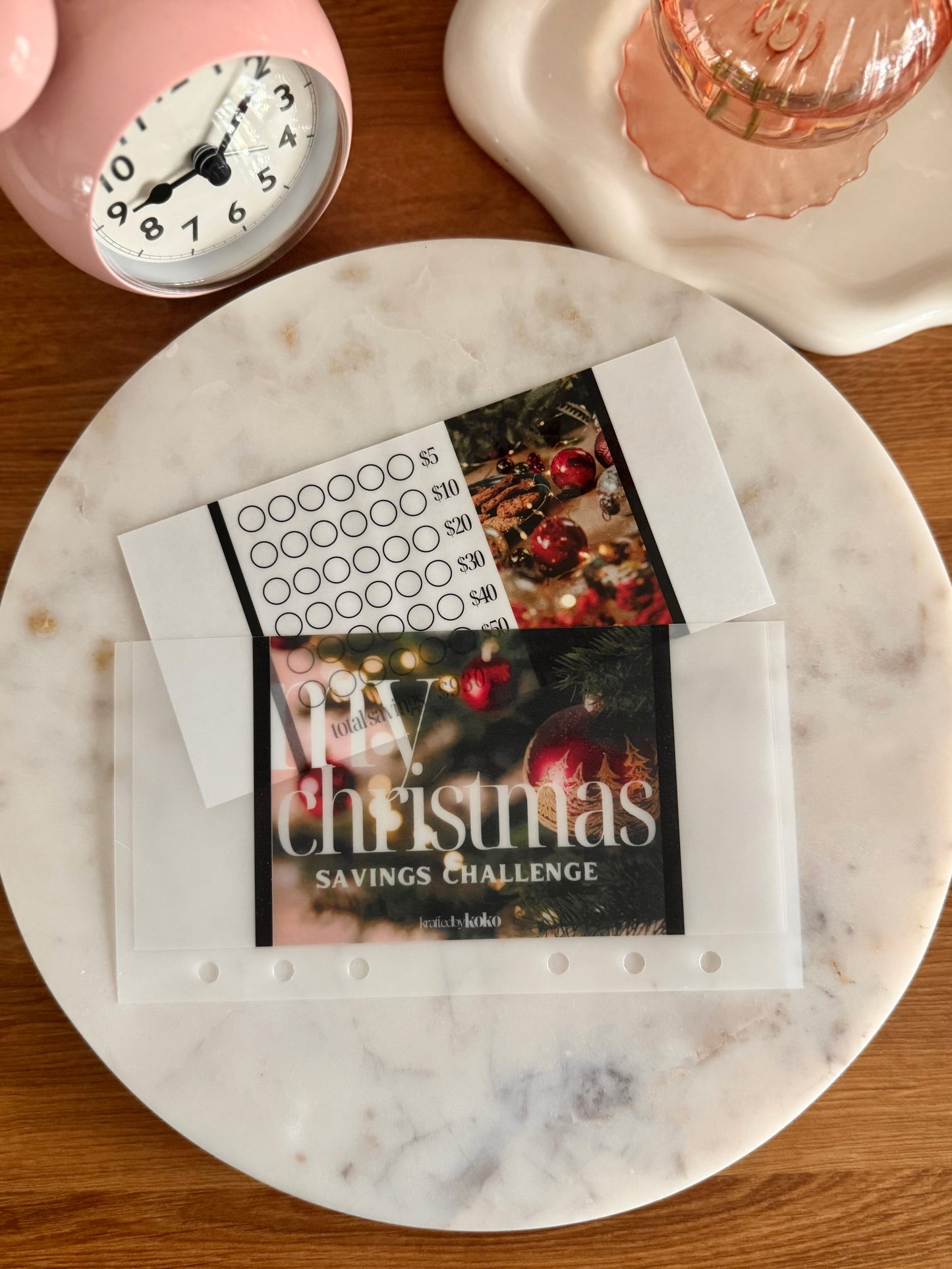 My Christmas Savings Challenge