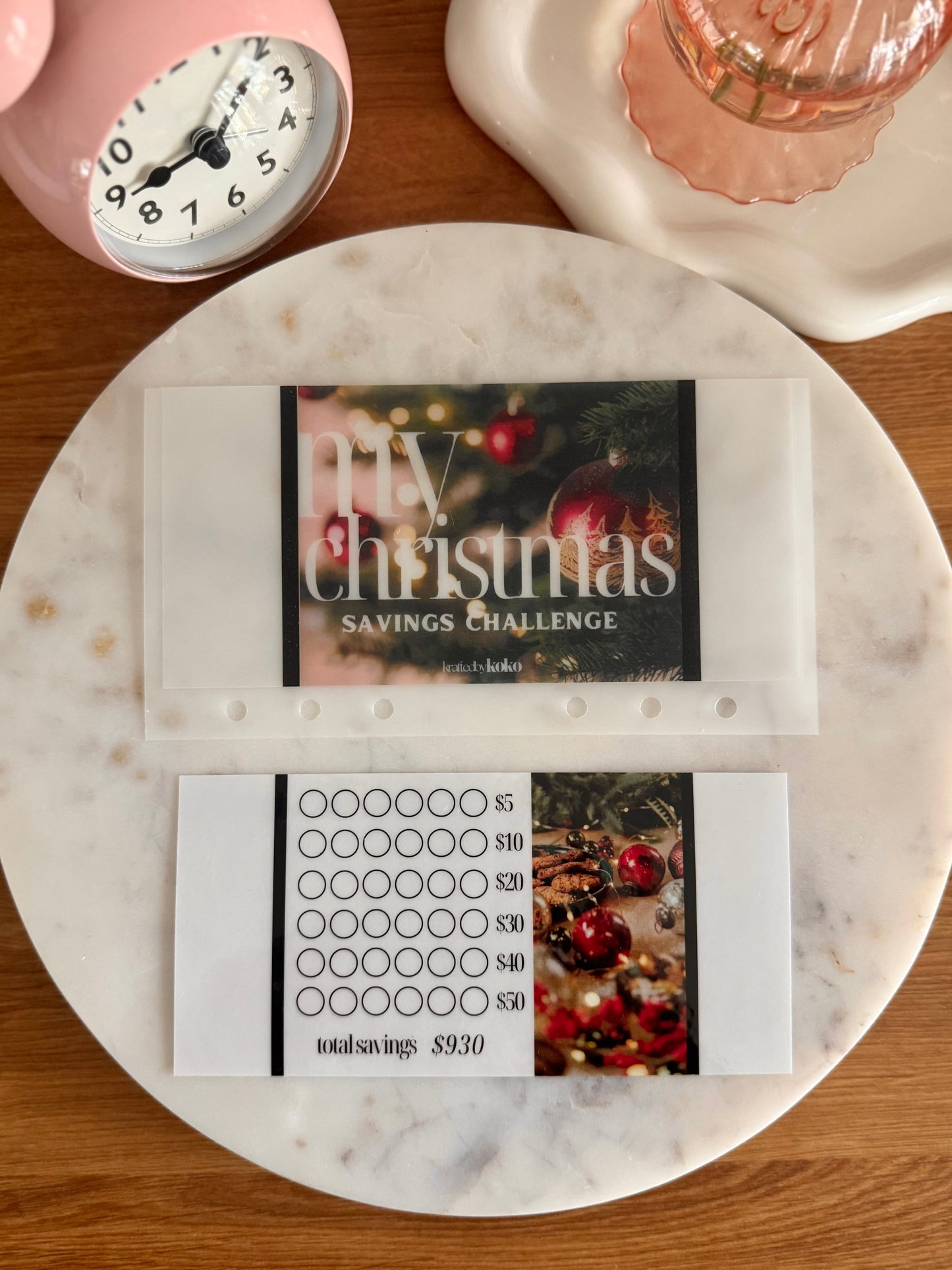 My Christmas Savings Challenge