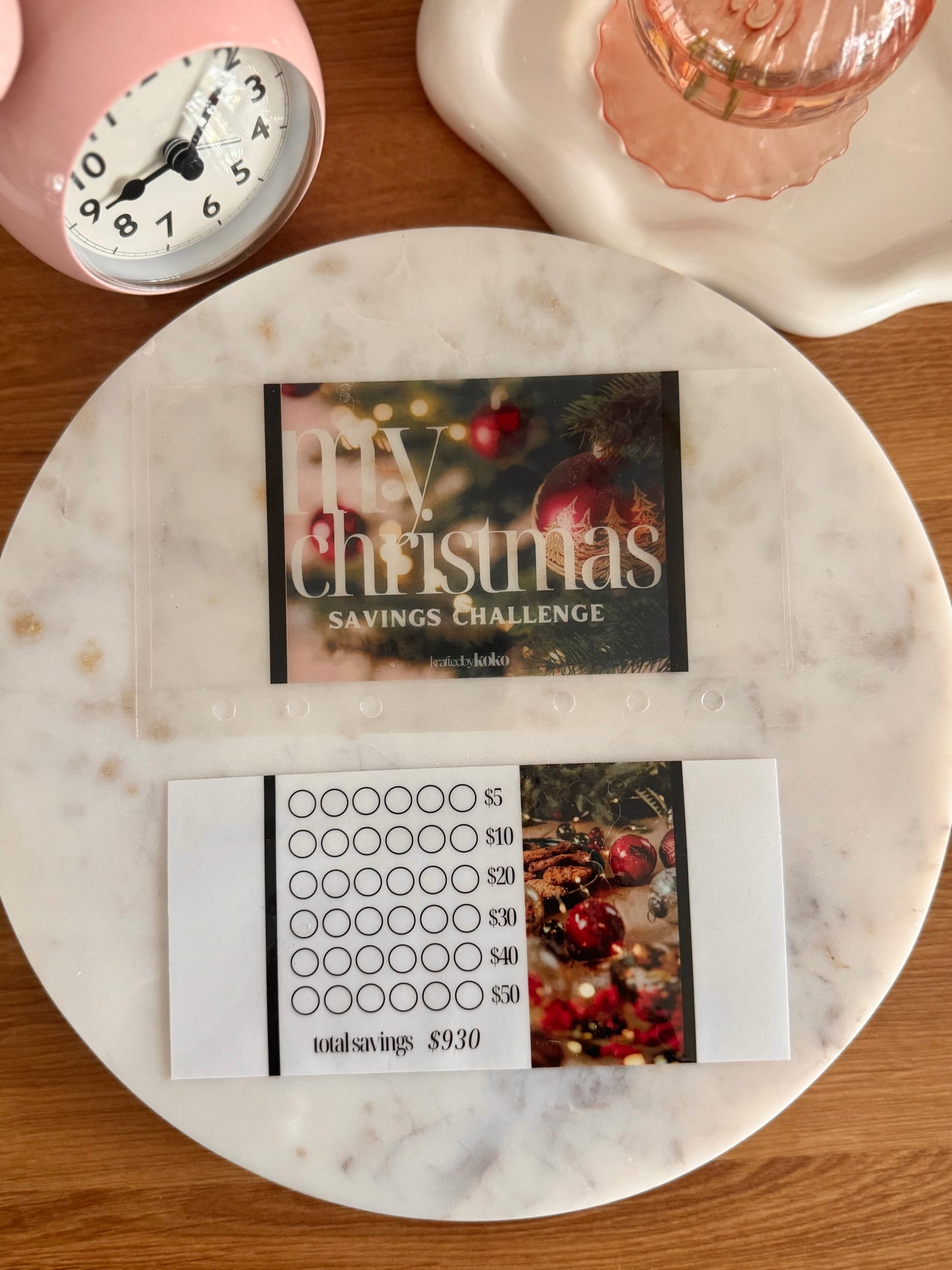 My Christmas Savings Challenge