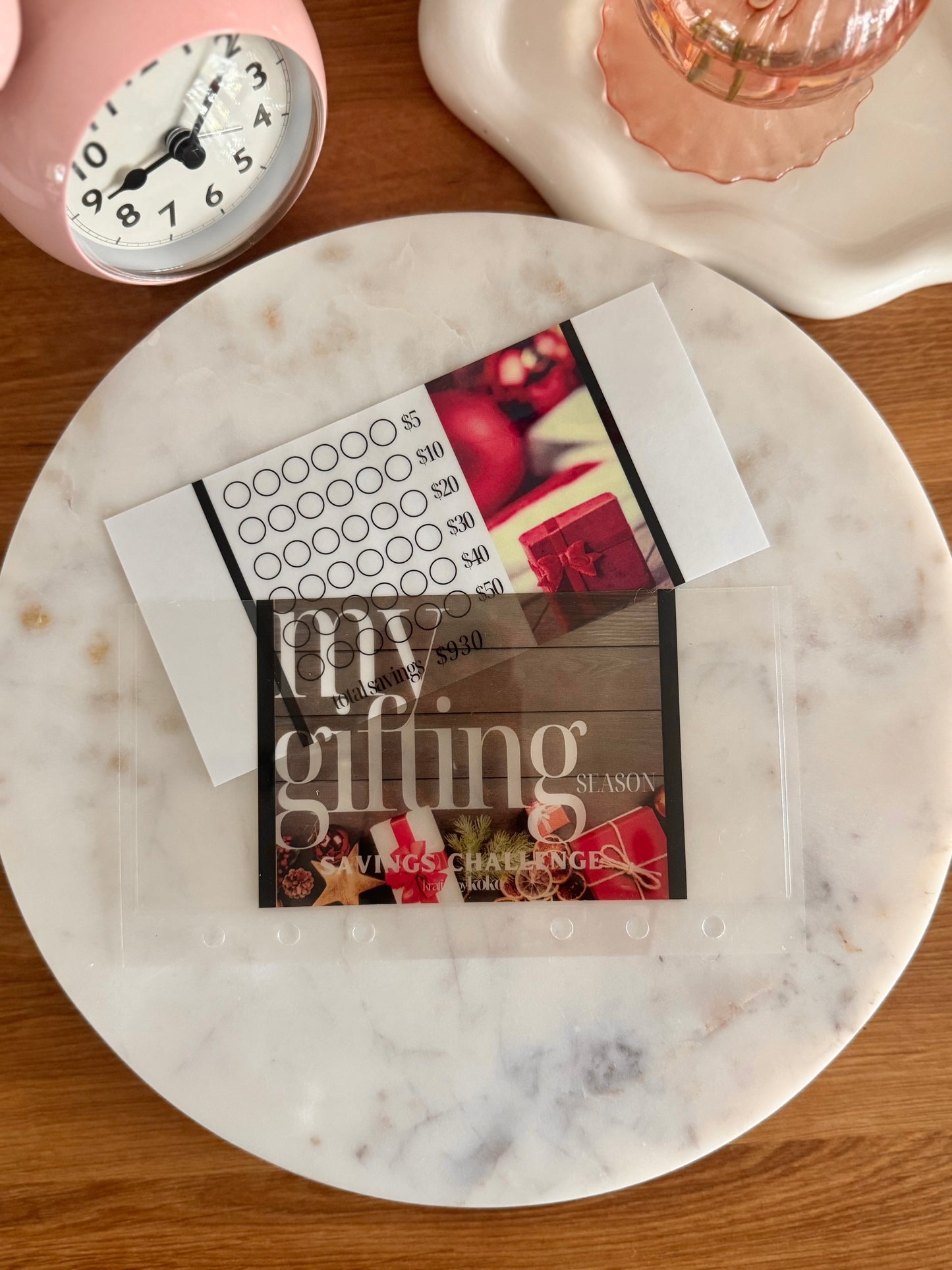 My Gifting Season Savings Challenge