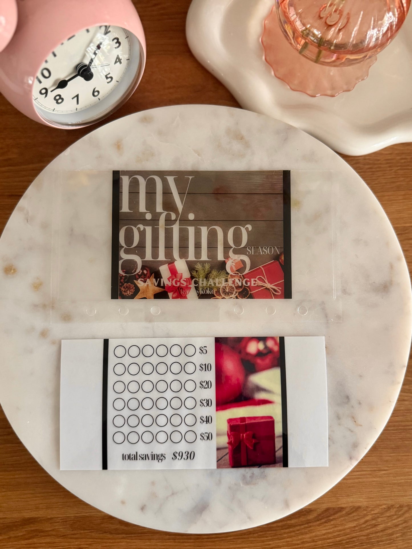 My Gifting Season Savings Challenge
