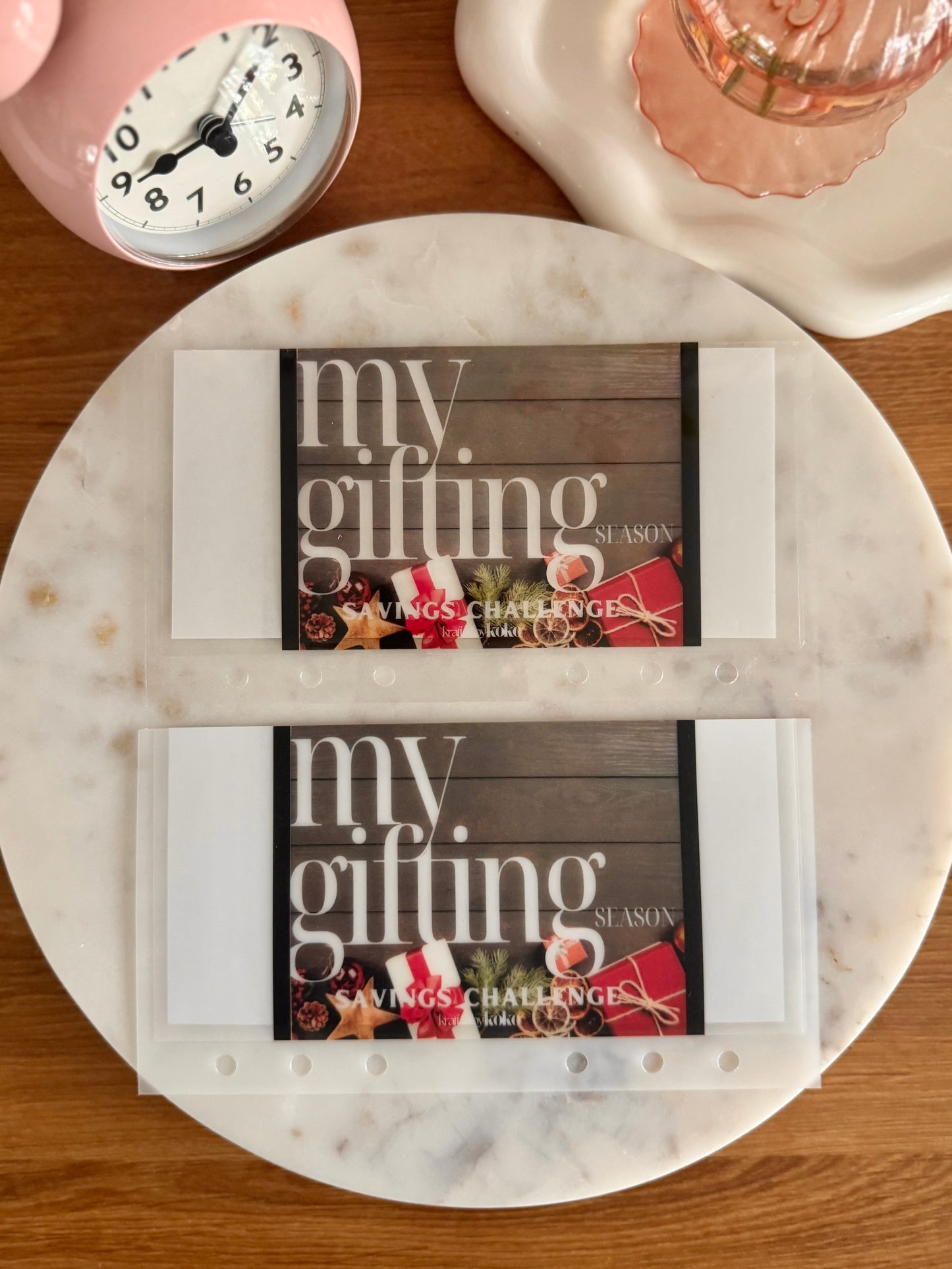 My Gifting Season Savings Challenge