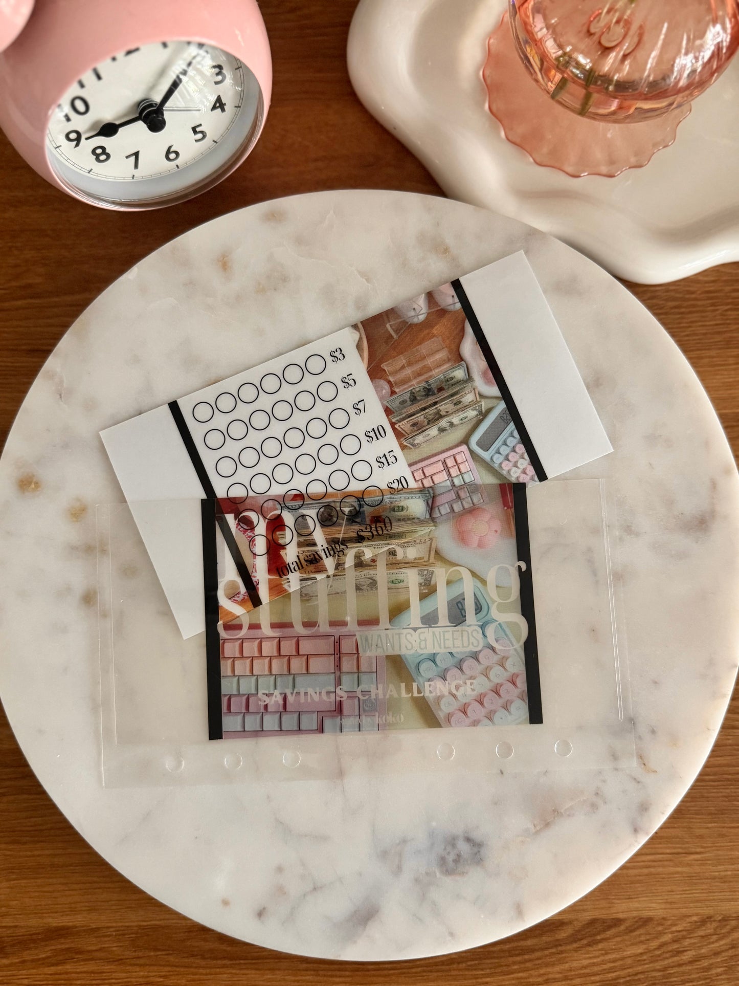 My Stuffing "Wants and Needs" Savings Challenge