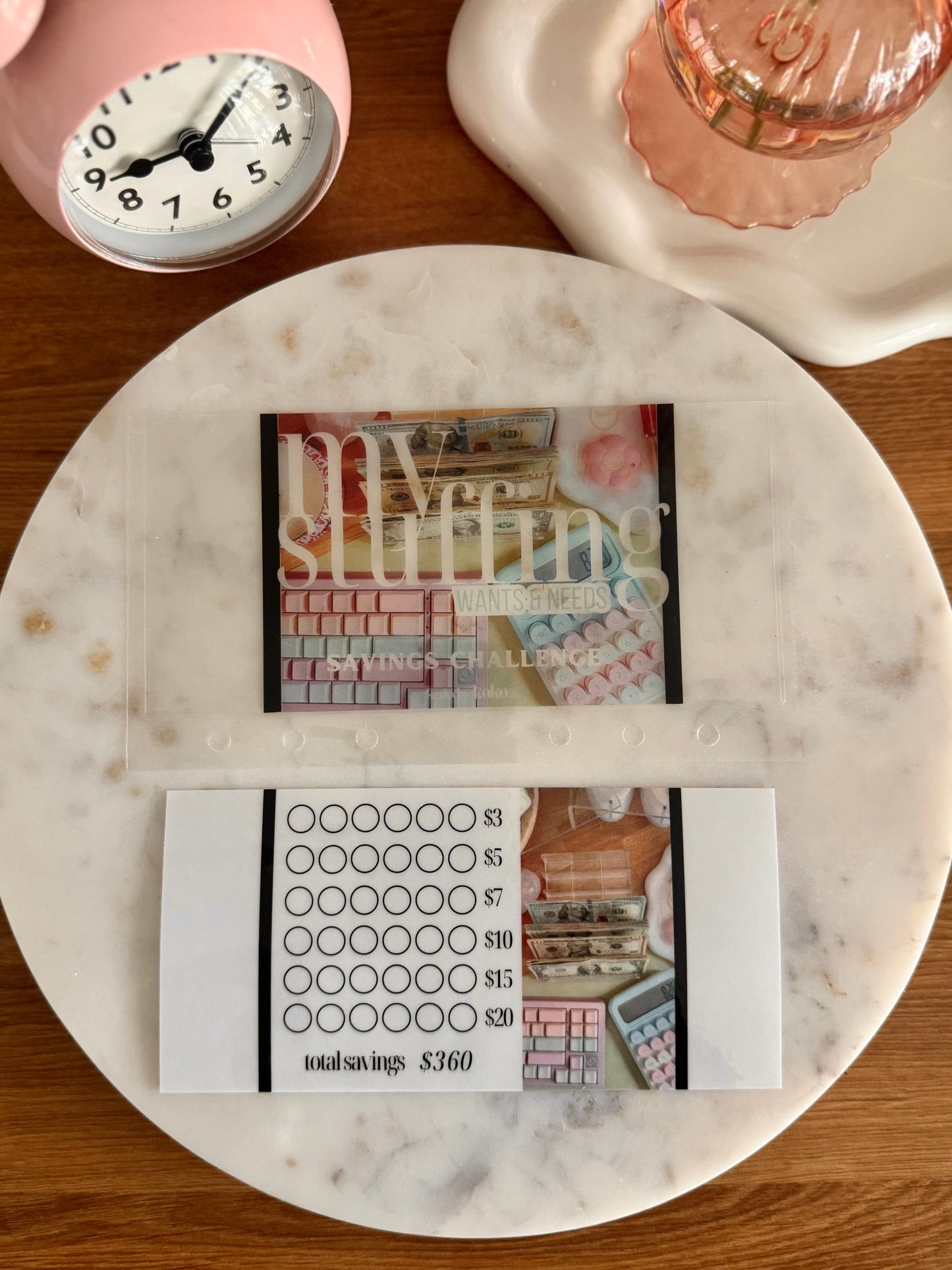 My Stuffing "Wants and Needs" Savings Challenge