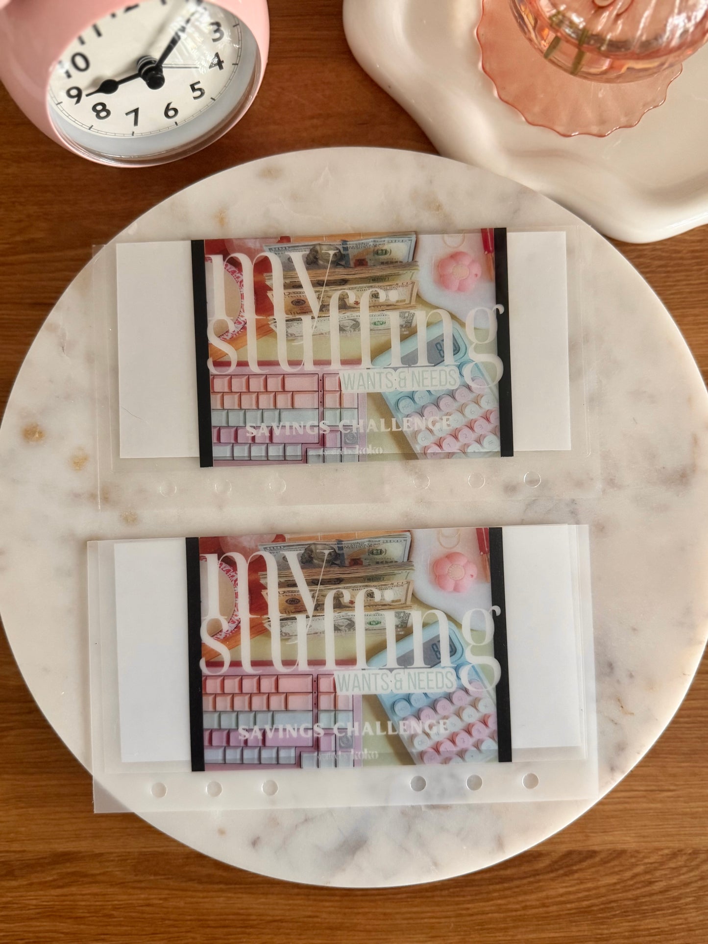 My Stuffing "Wants and Needs" Savings Challenge