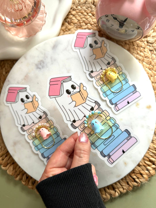Booked & Boo-sy Paperclip