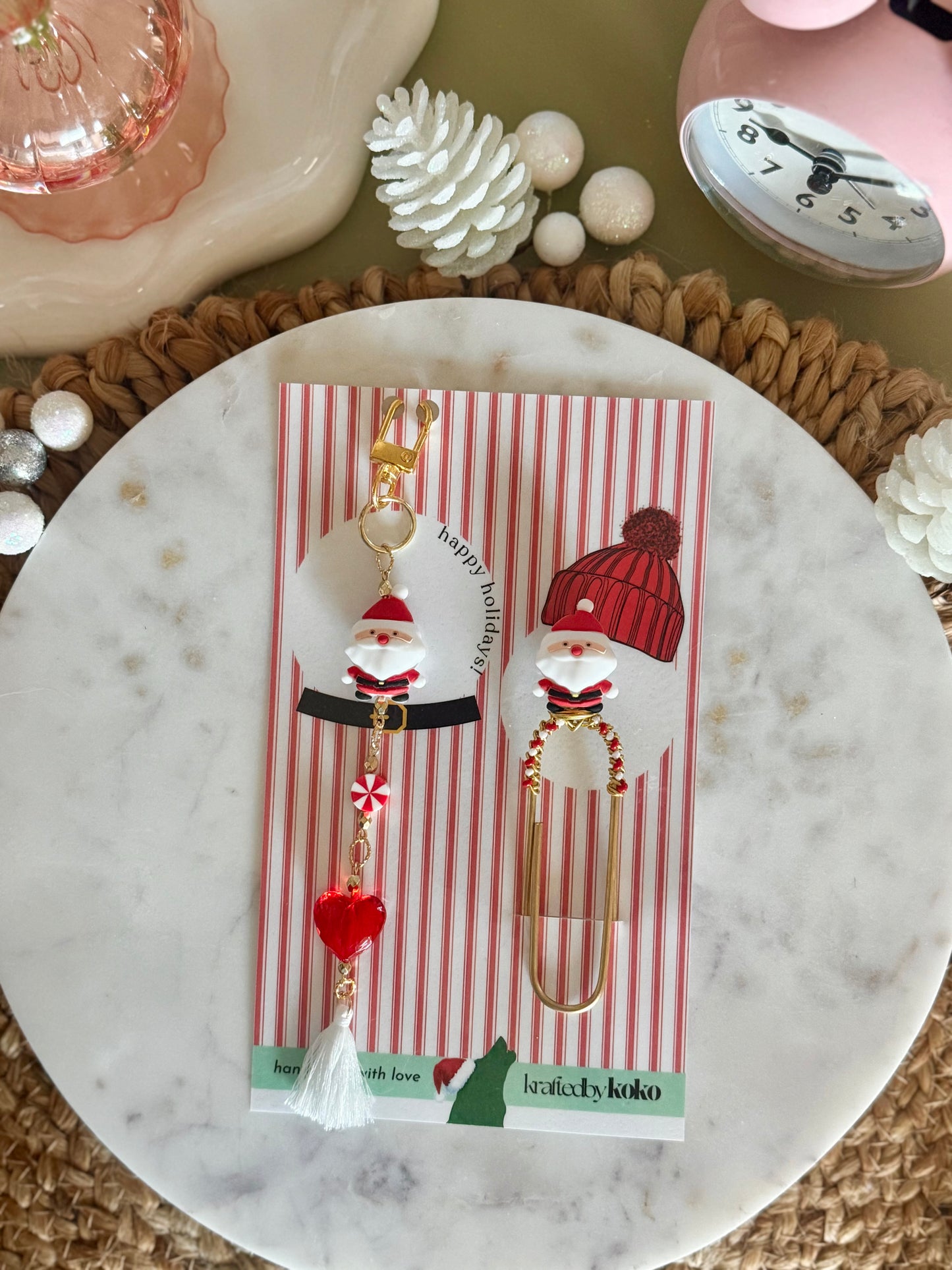 Koko Kringle Charm Duo 🎅