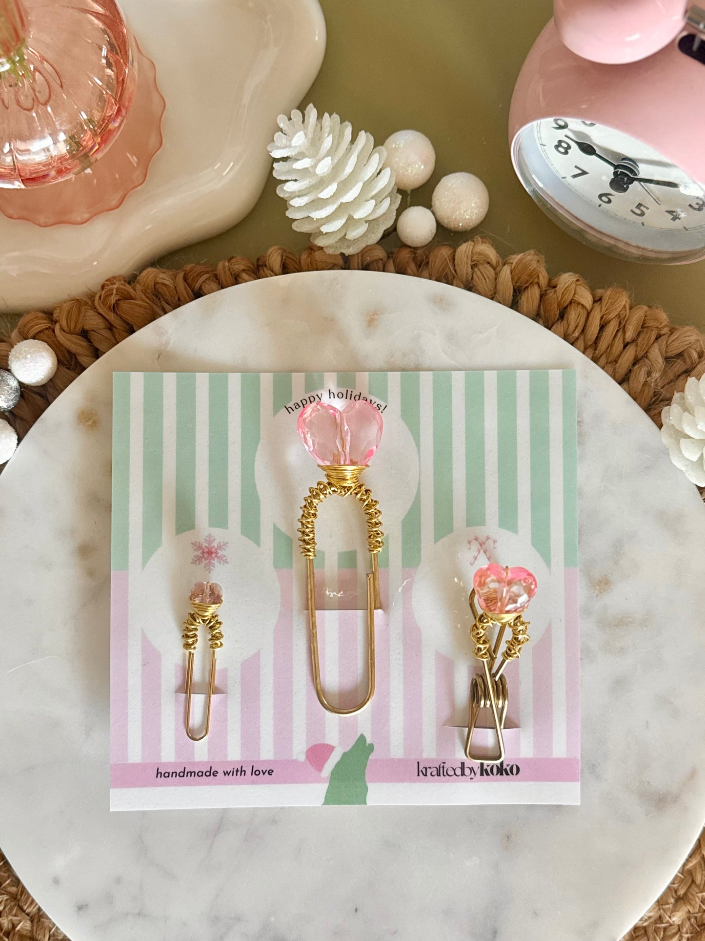 Pinky Promise Paperclip Trio