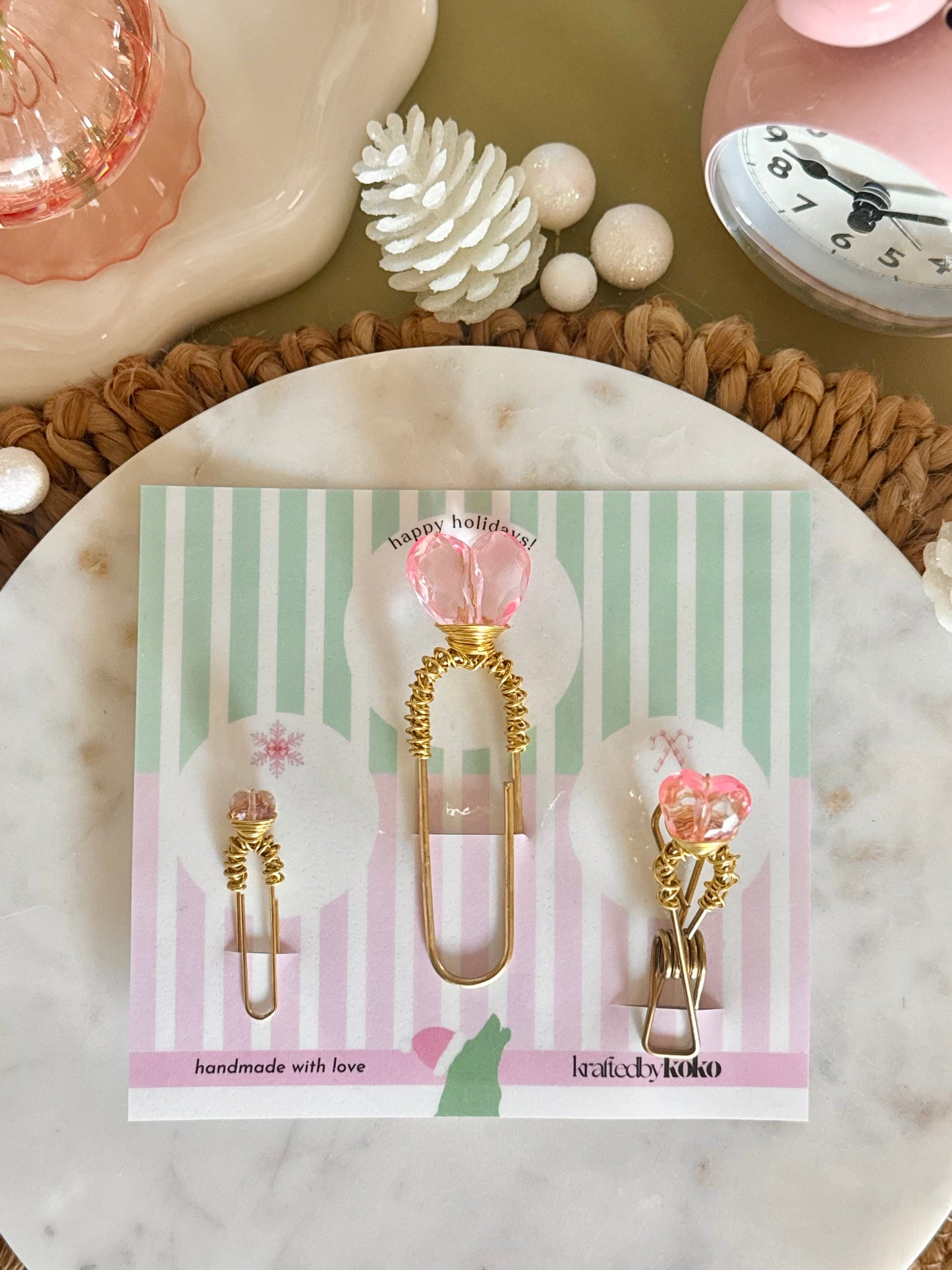 Pinky Promise Paperclip Trio