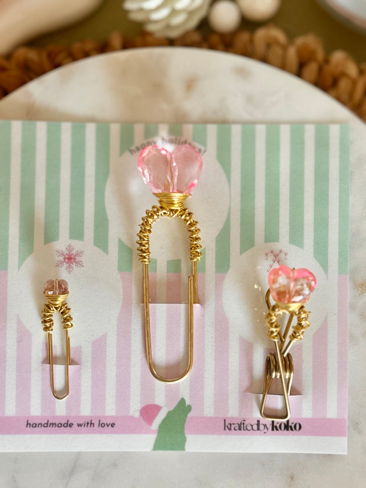 Pinky Promise Paperclip Trio