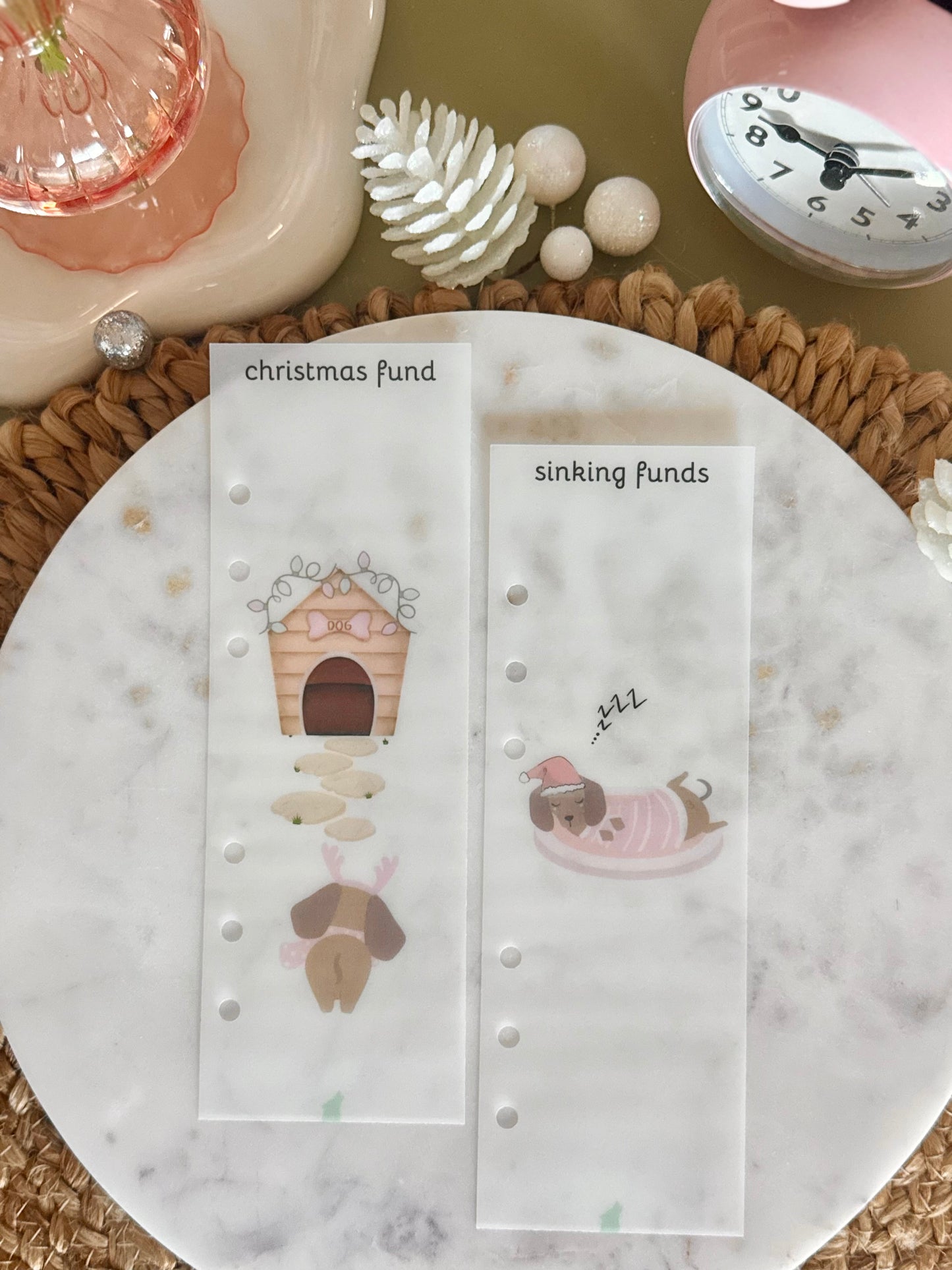 Dachshund Through the Snow 🐶 Divider Duo