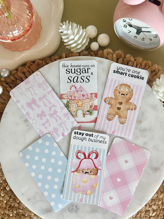 Krispmas Kookie Jar 🍪 Planner Kards