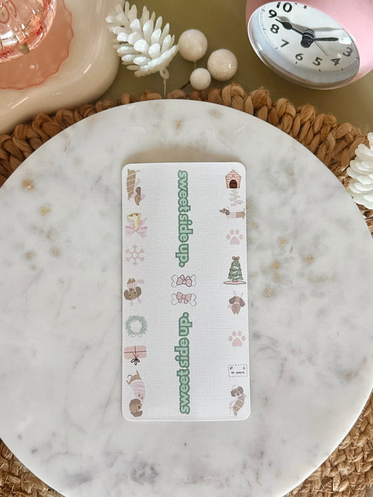 Dachshund Through the Snow 🐶 Pocket Peeker