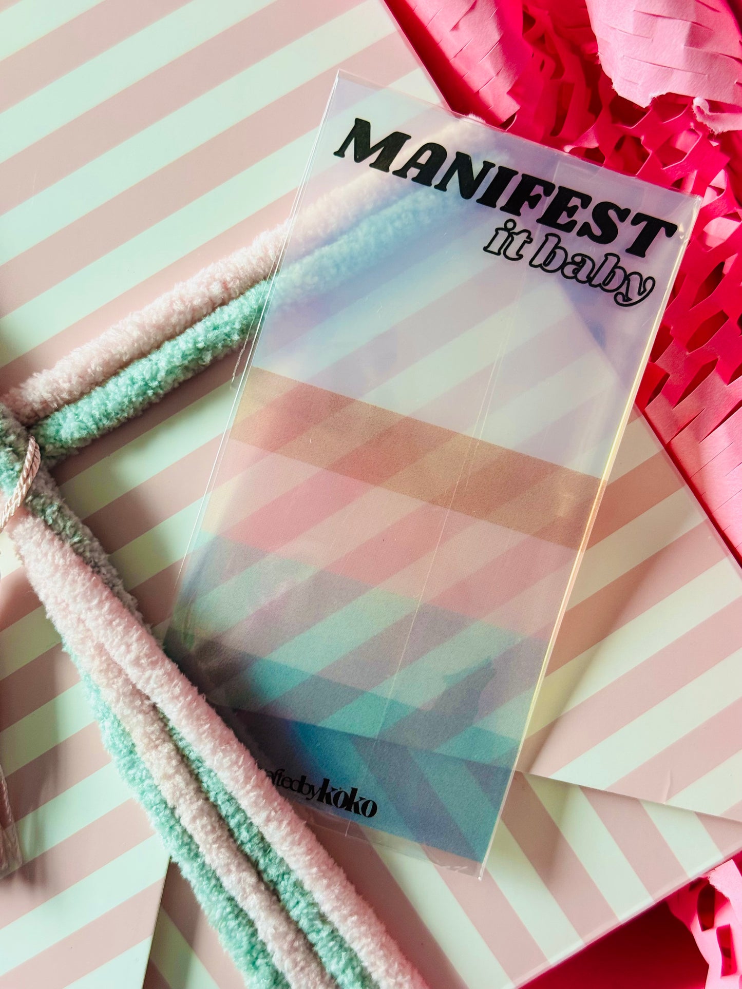Manifest it Baby - Paper Disko Planner Kard