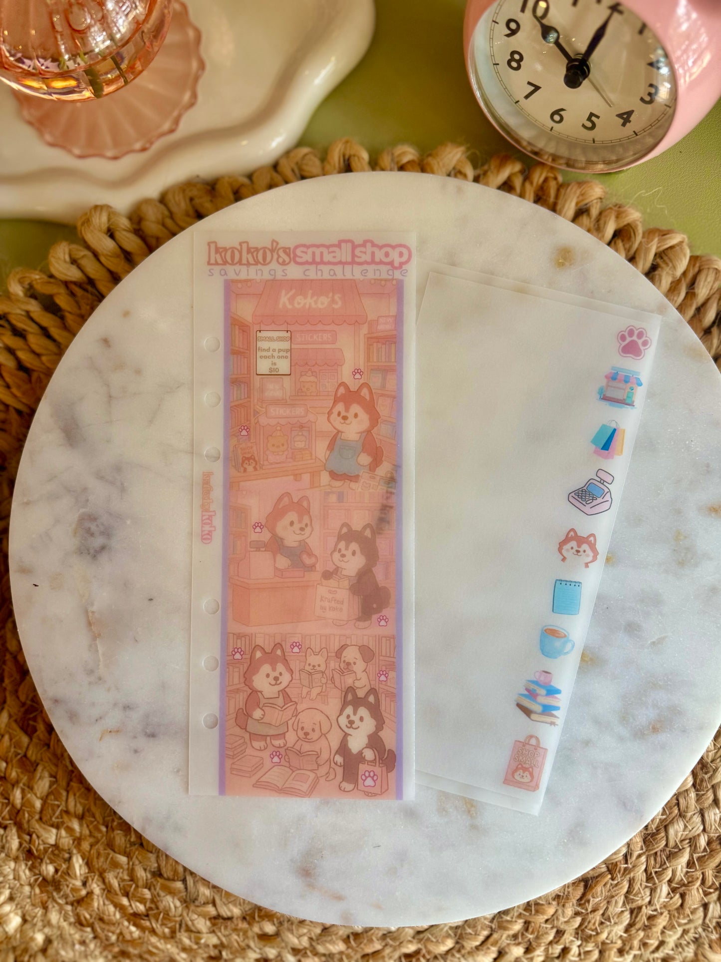 Koko's Small Shop Savings Challenge 🐾📚