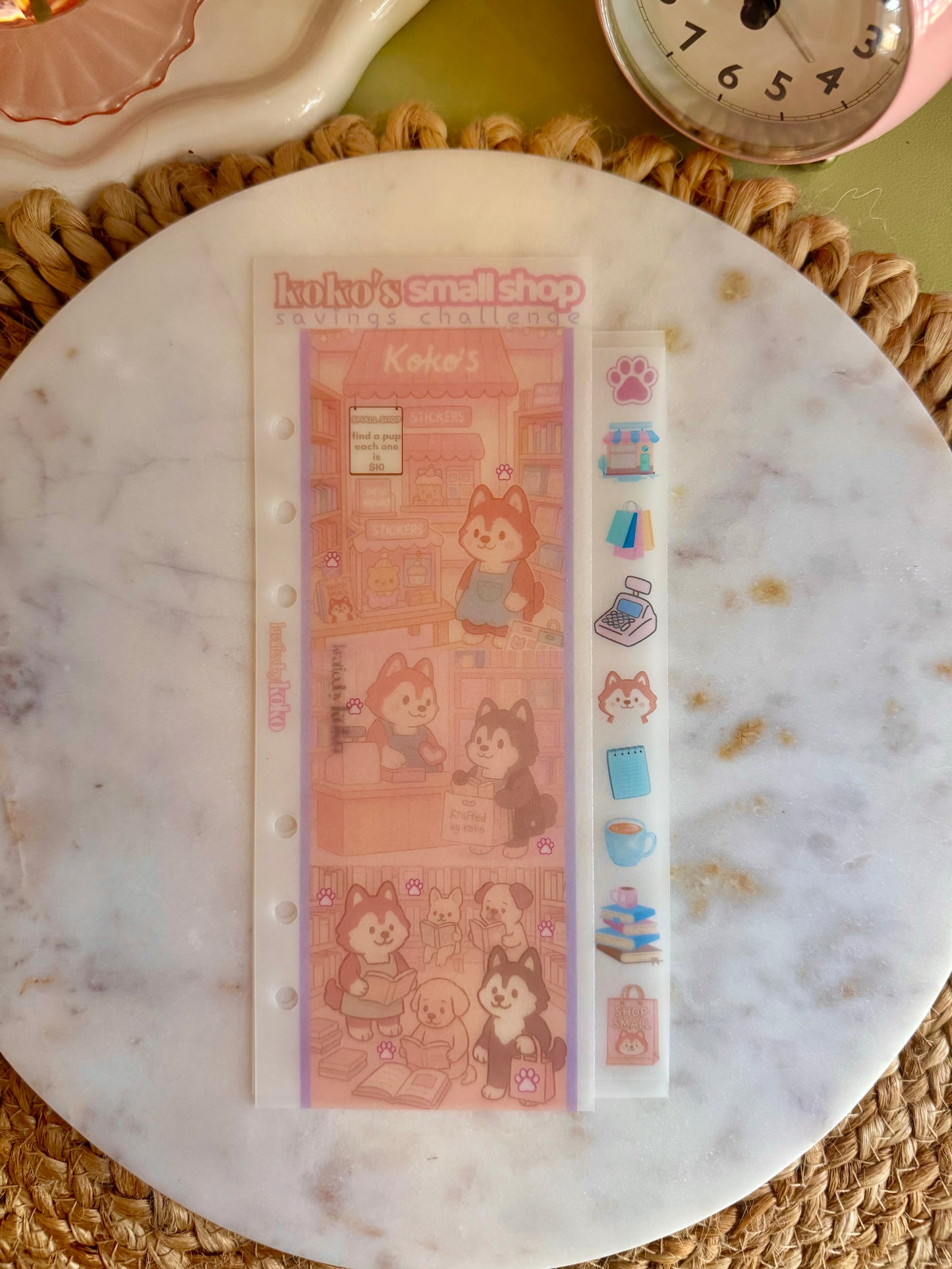 Koko's Small Shop Savings Challenge 🐾📚