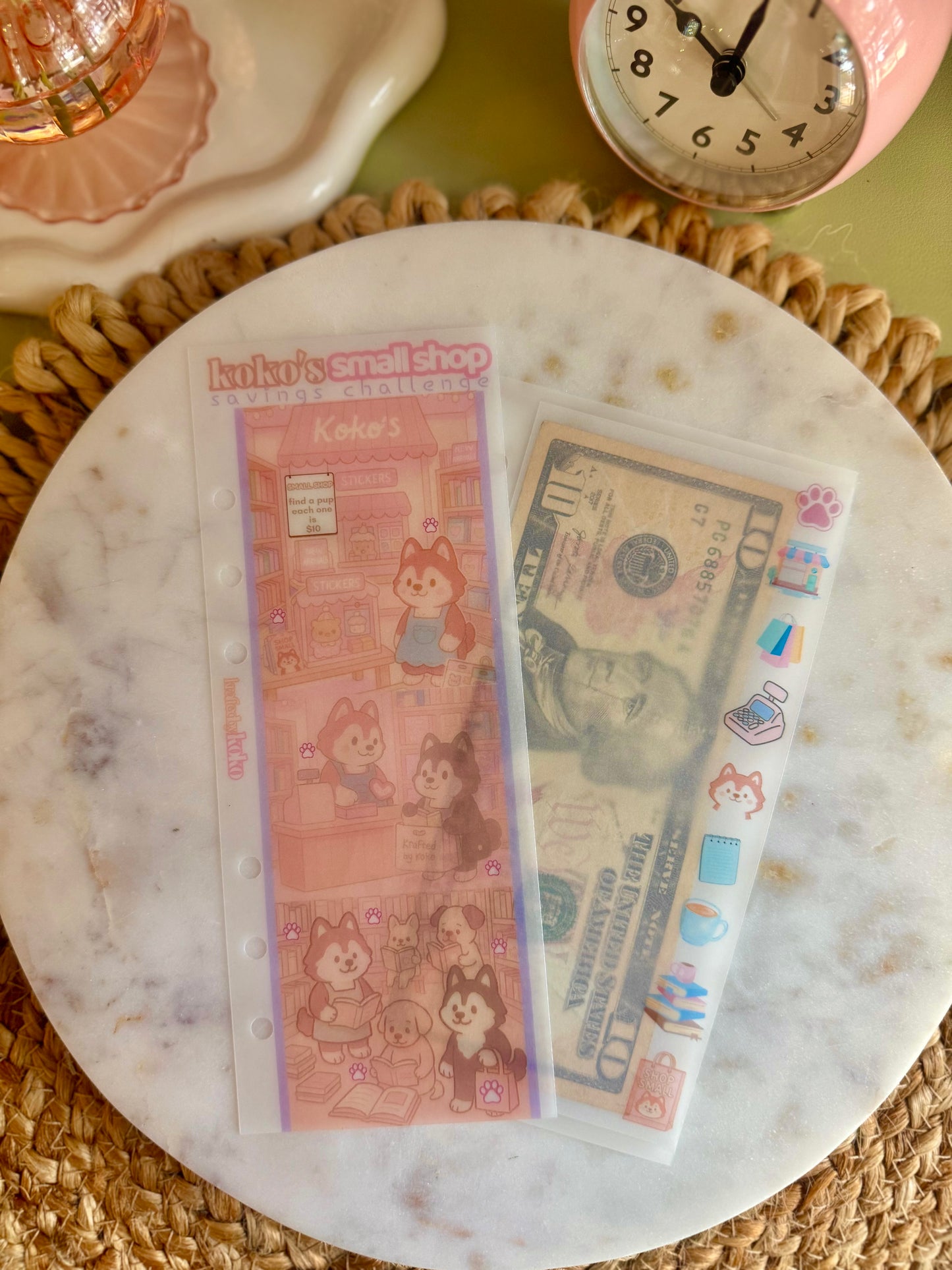 Koko's Small Shop Savings Challenge 🐾📚