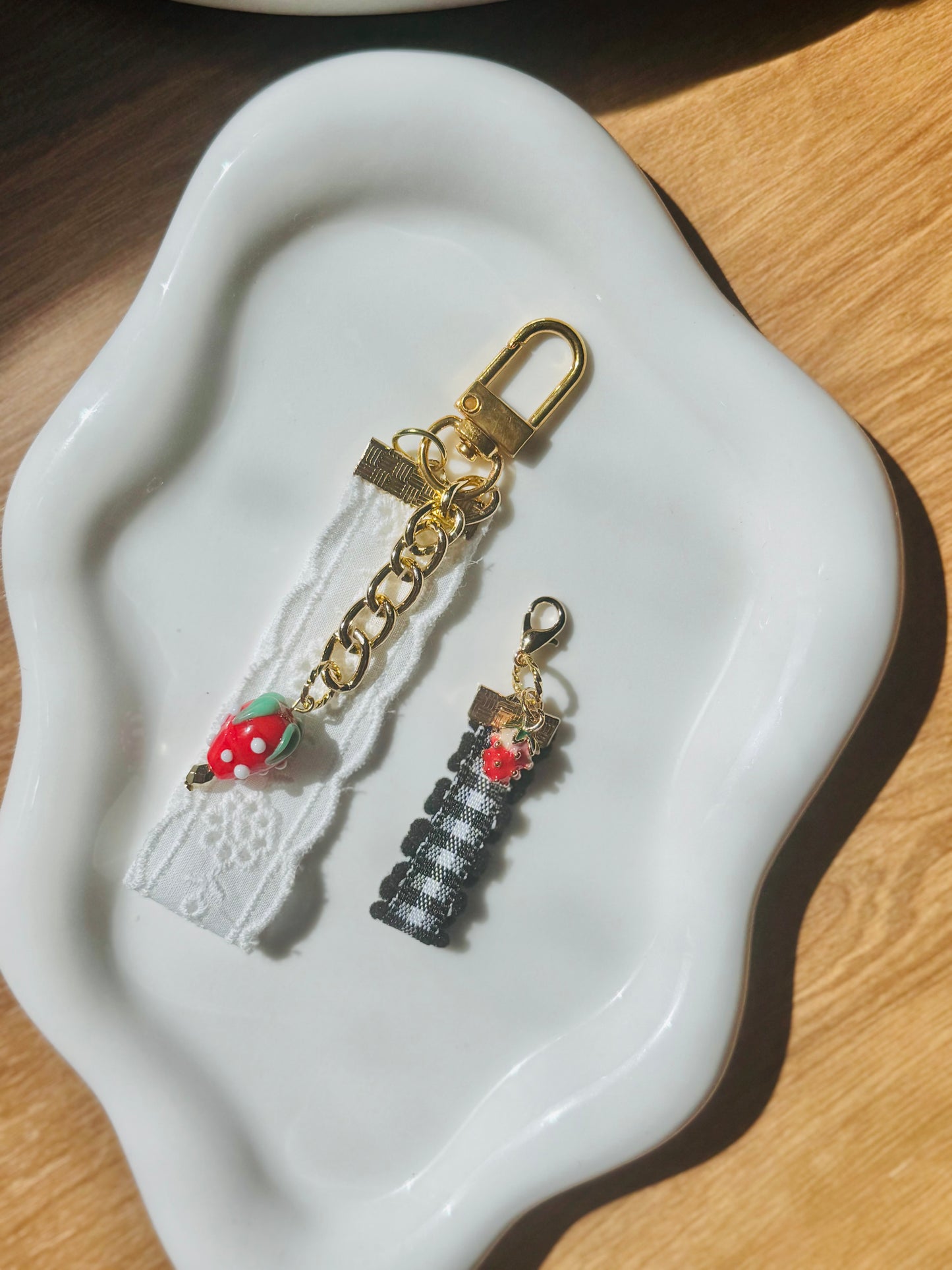 Berry Belle Duo Keychain