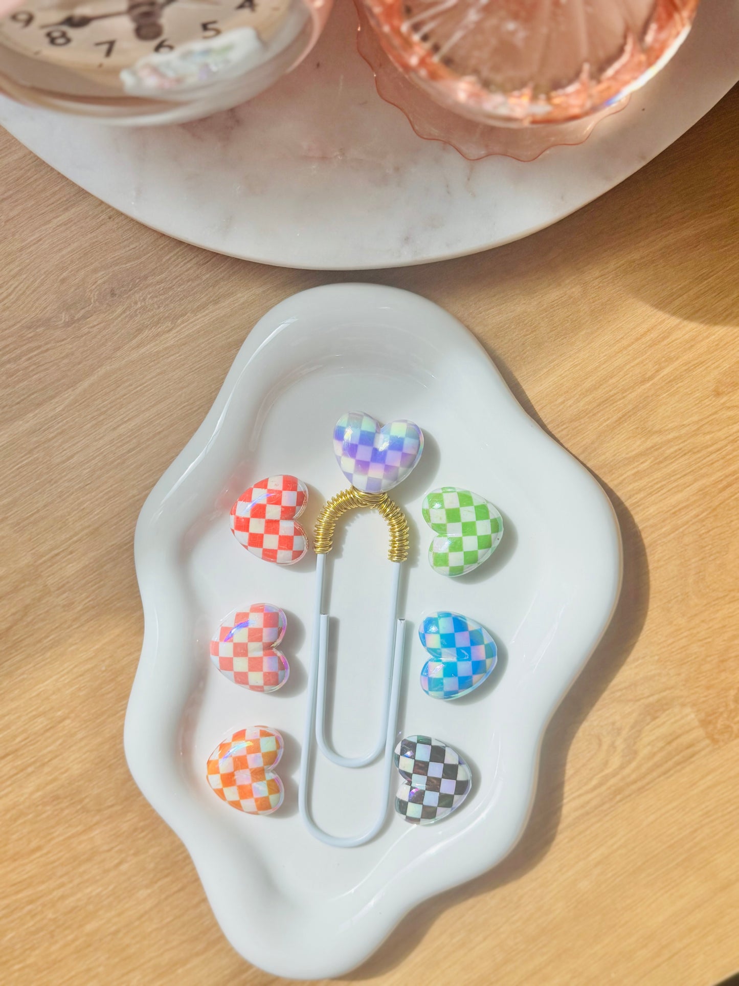 Plaid Pulse Jumbo Clip