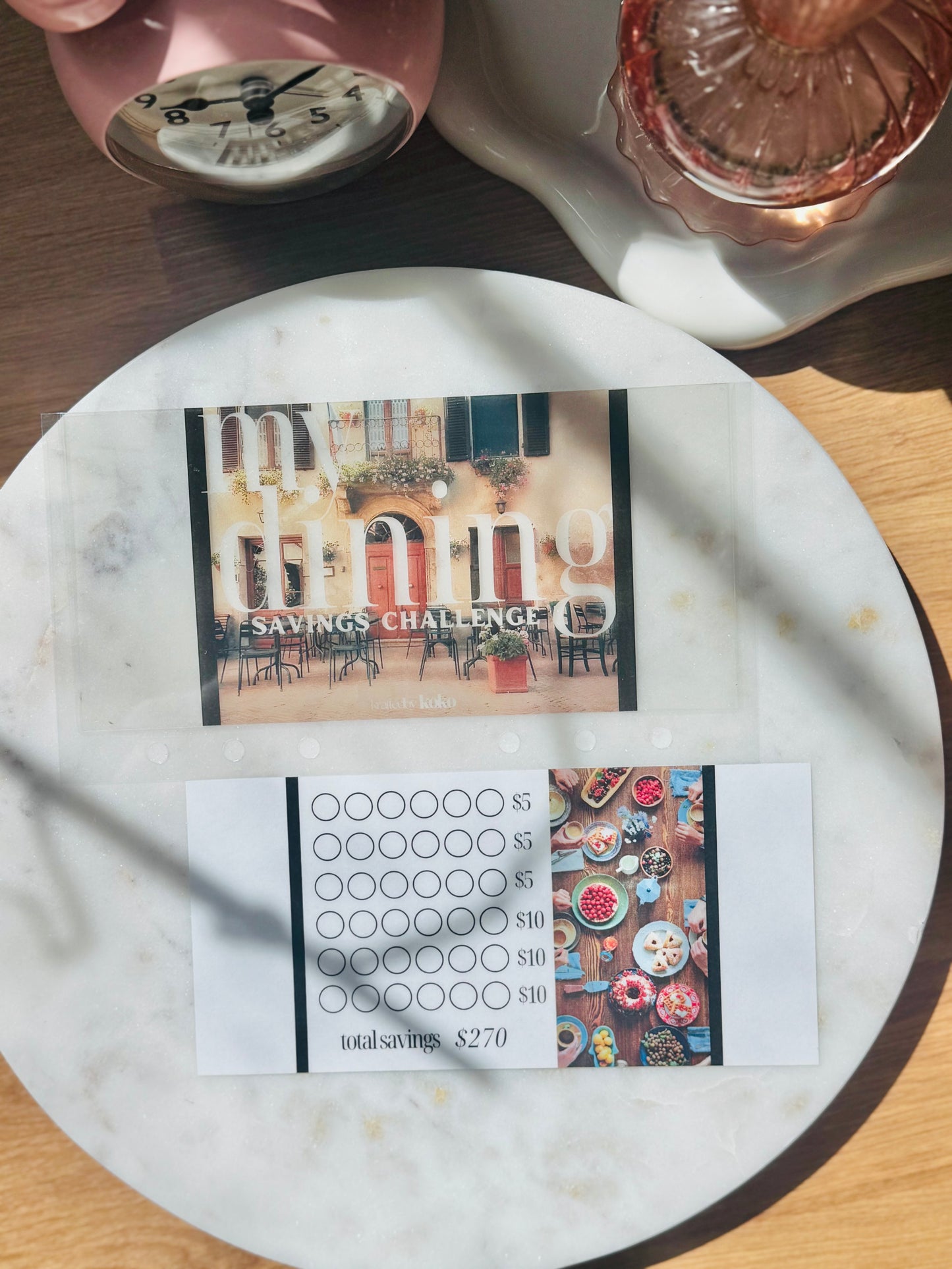 My Dining Savings Challenge