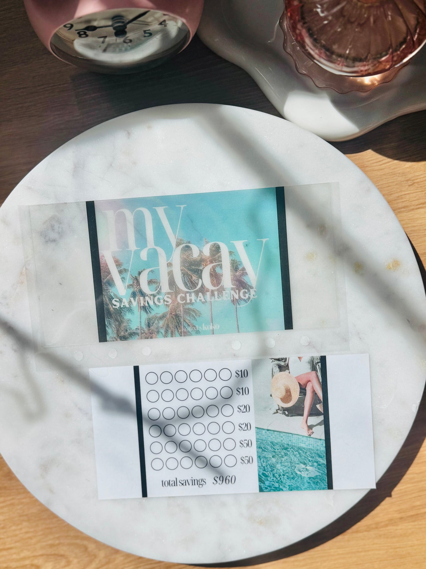 My Vacay Savings Challenge