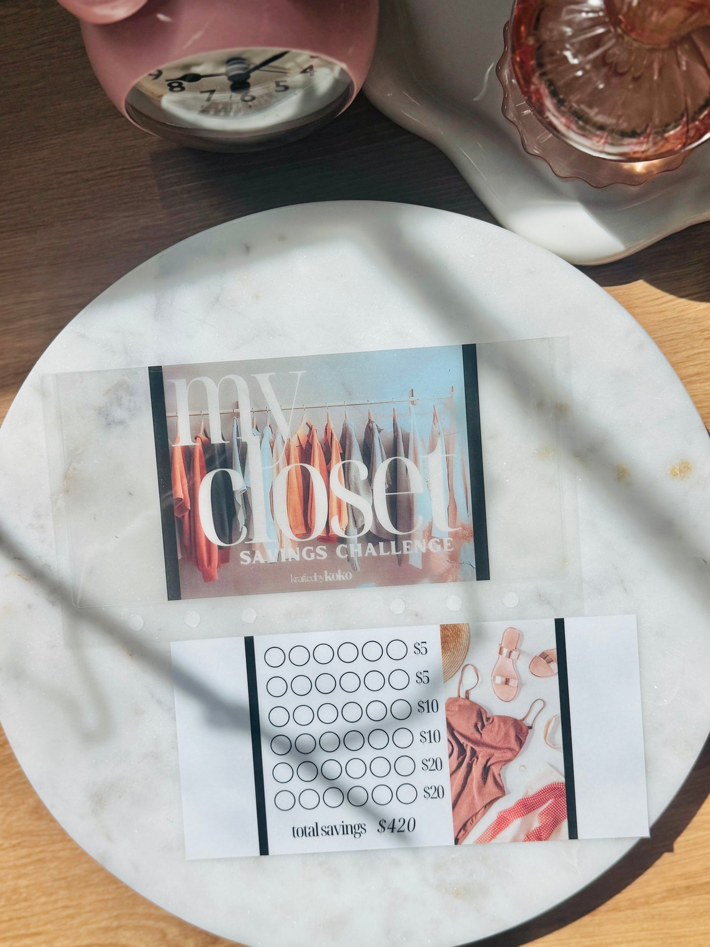 My Closet Savings Challenge