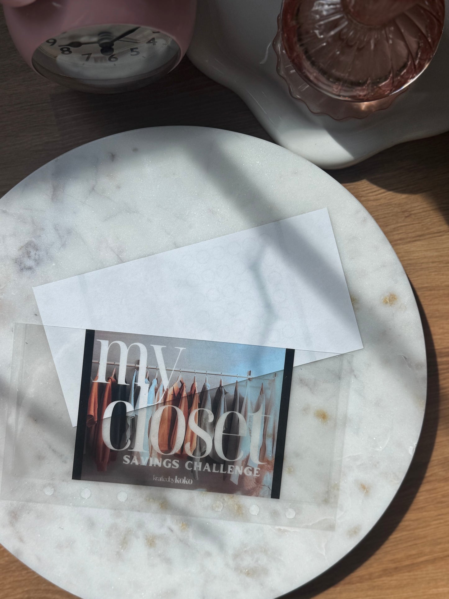 My Closet Savings Challenge