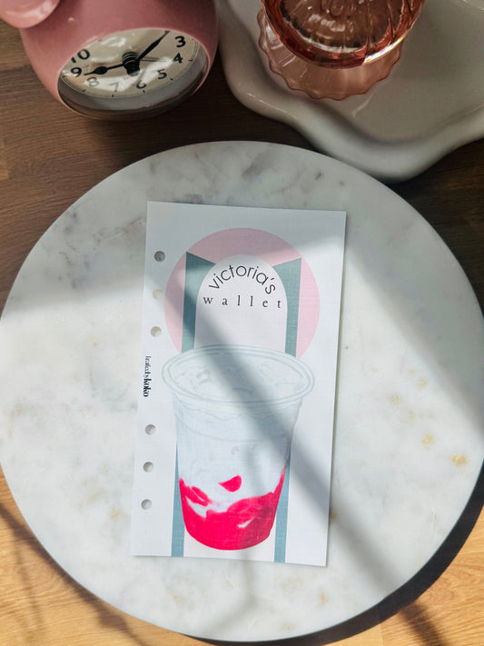 Strawberry Milk Linen Dashboard