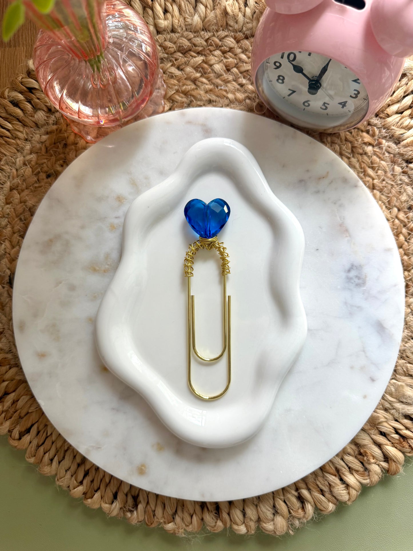 Kora's Krystal Heart Paperclip 🌈