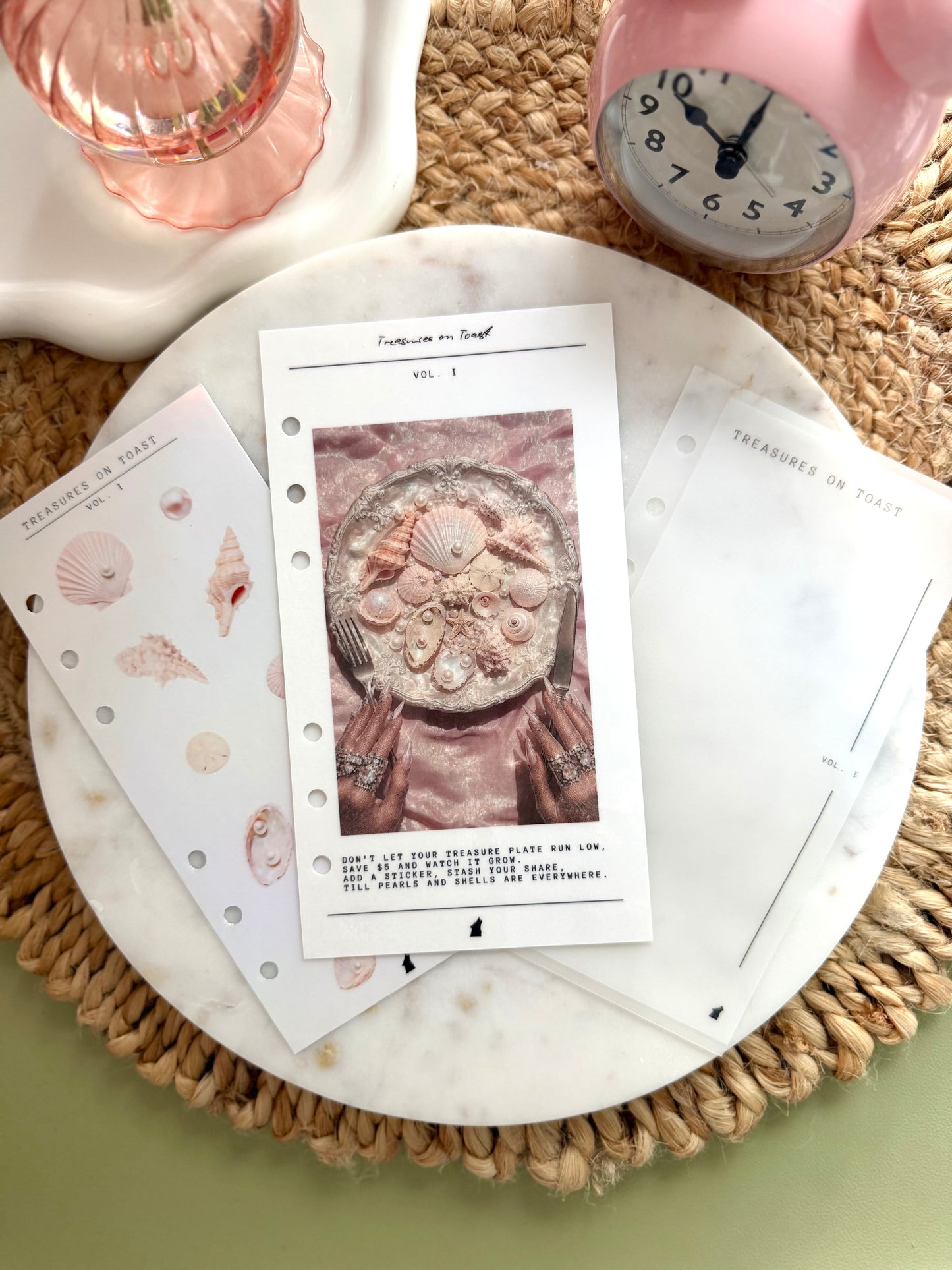 Mermaid Café Sticker Savings Challenge✨🐚
