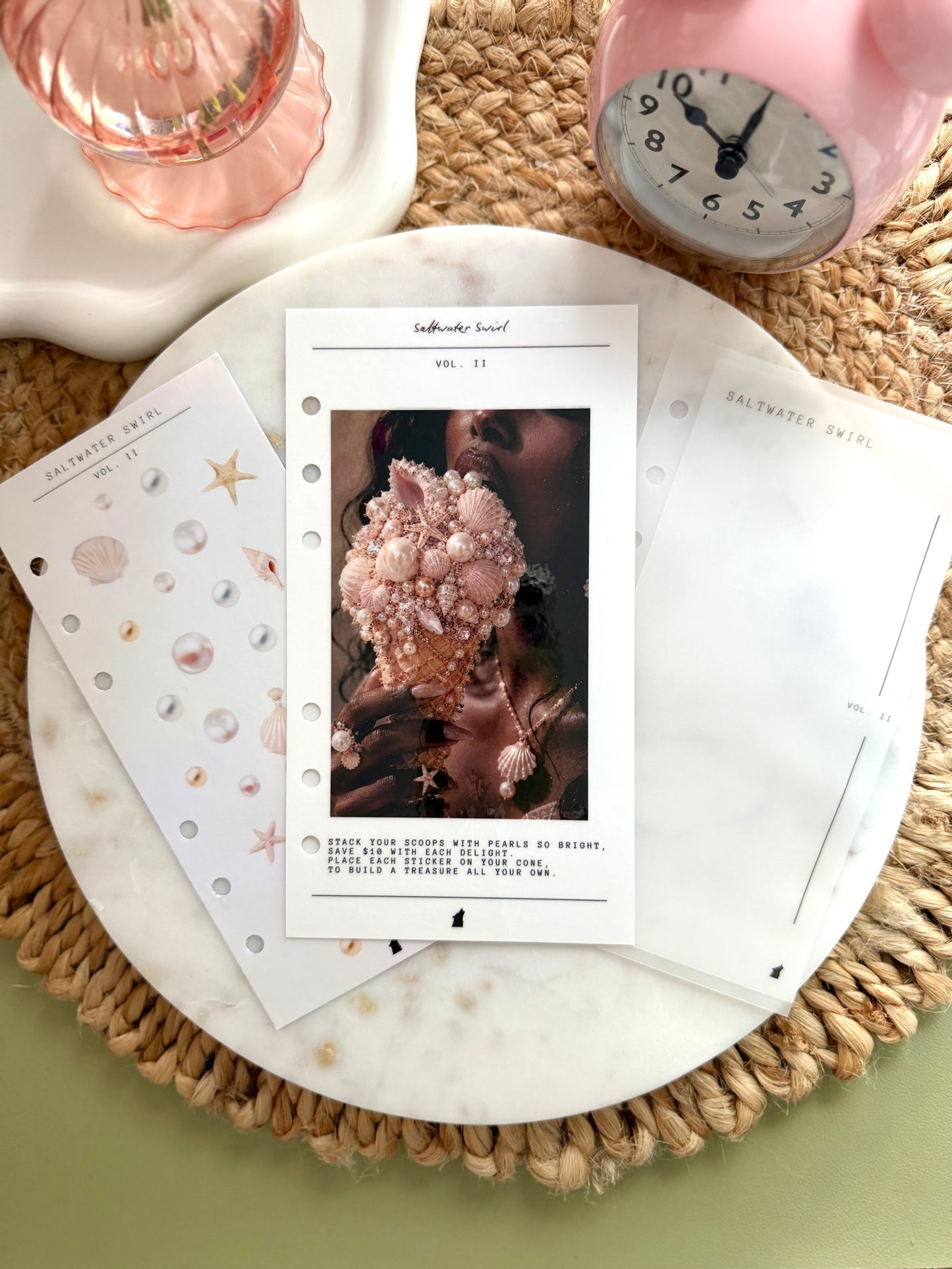 Mermaid Café Sticker Savings Challenge✨🐚