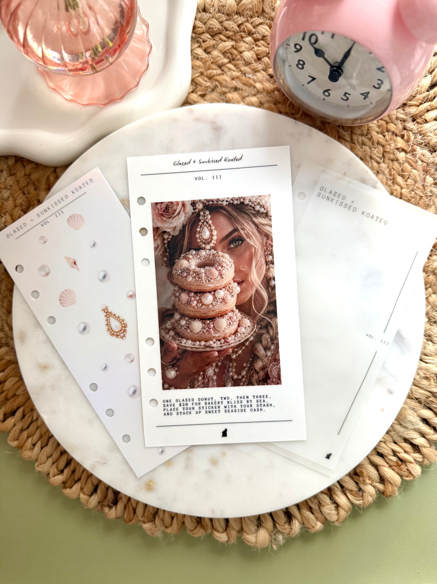 Mermaid Café Sticker Savings Challenge✨🐚