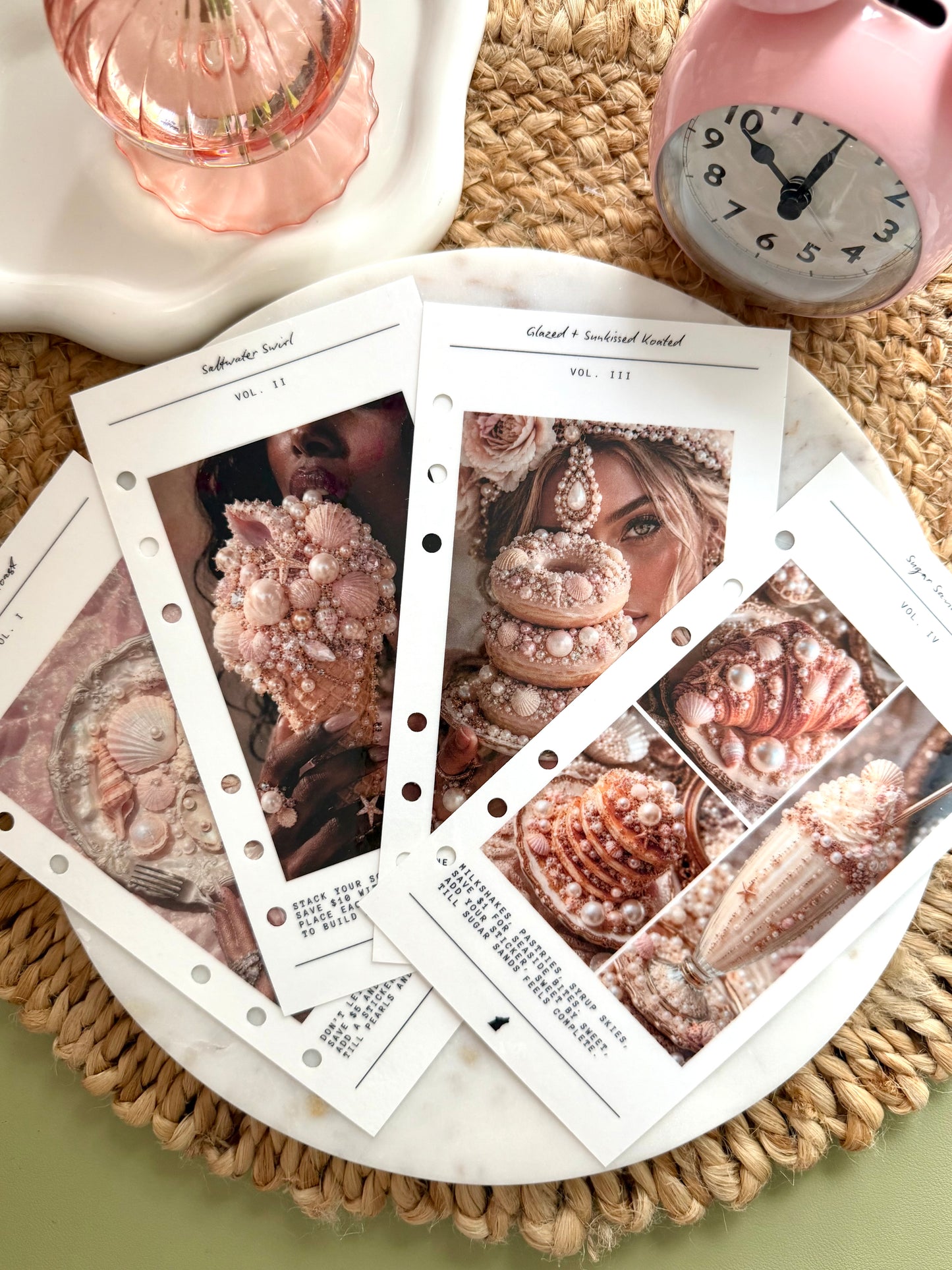 Mermaid Café Sticker Savings Challenge✨🐚