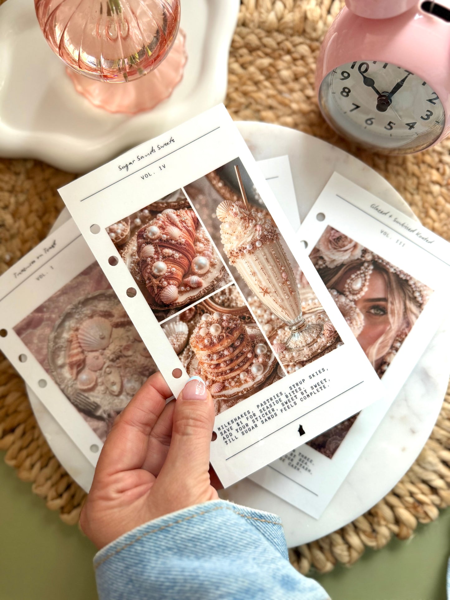 Mermaid Café Sticker Savings Challenge✨🐚