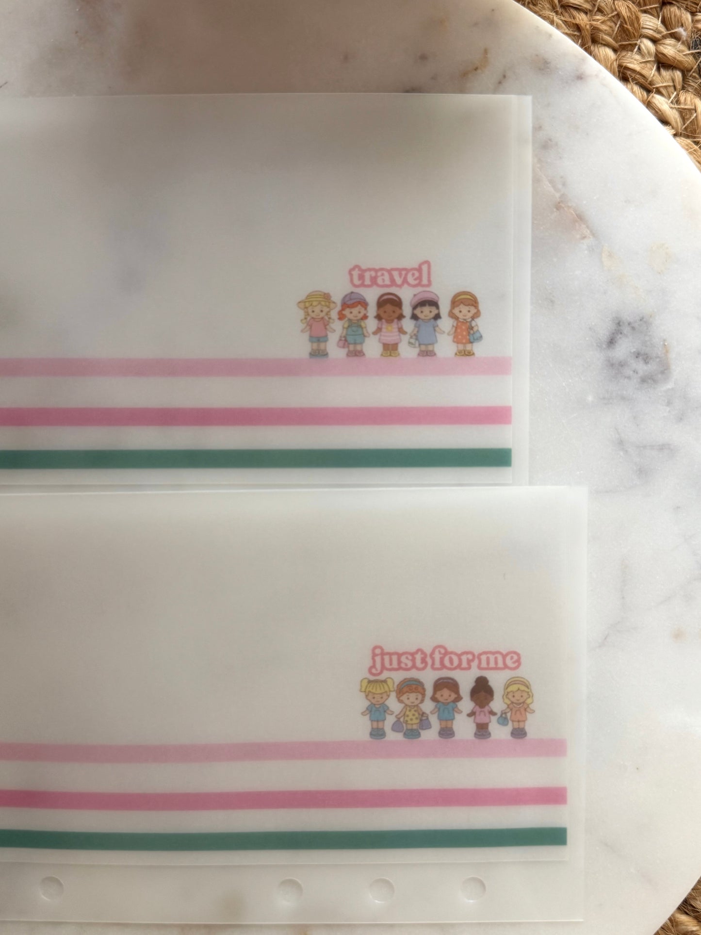The Pretty Pocket Society Cash Envelopes