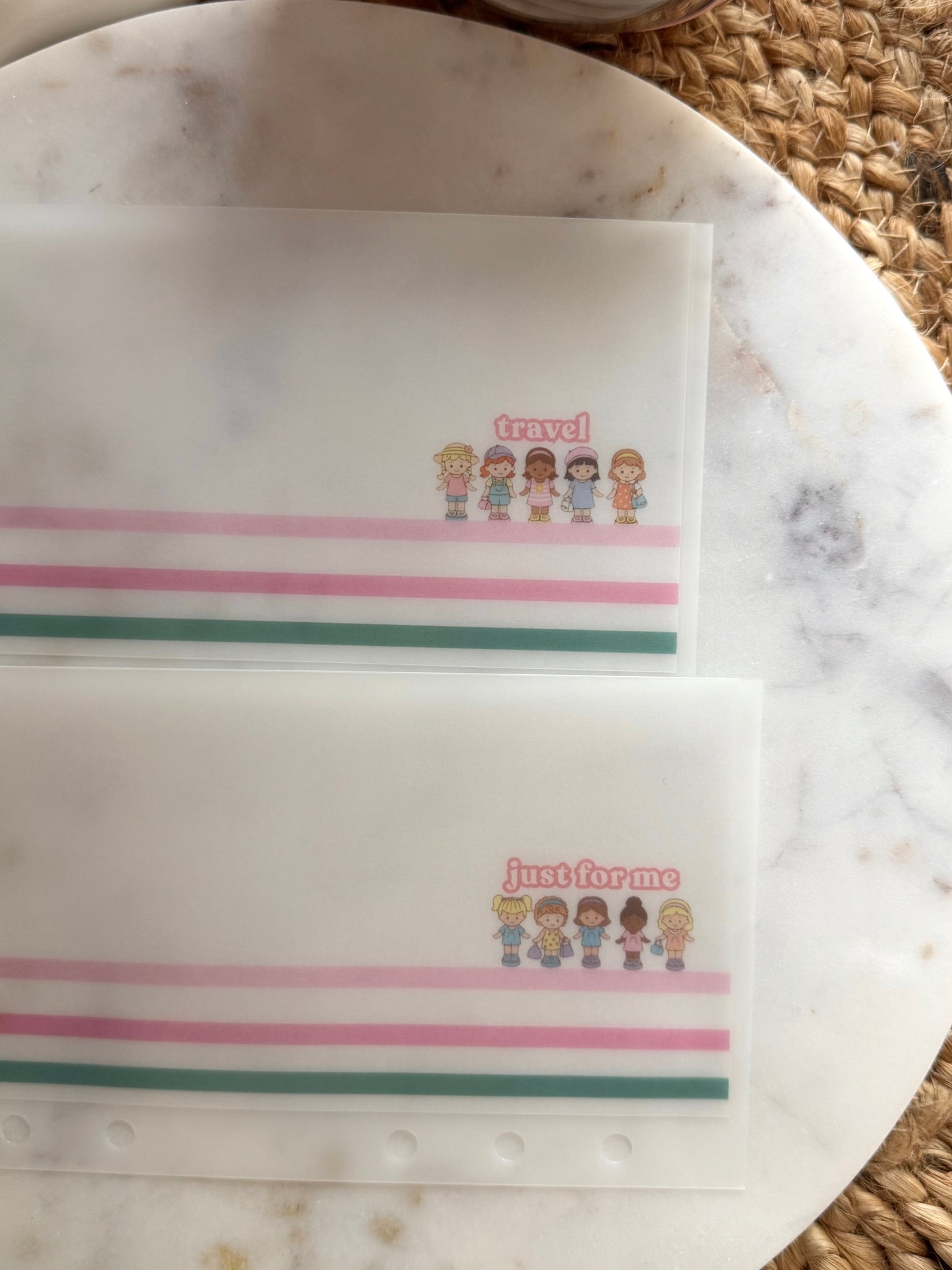 The Pretty Pocket Society Cash Envelopes