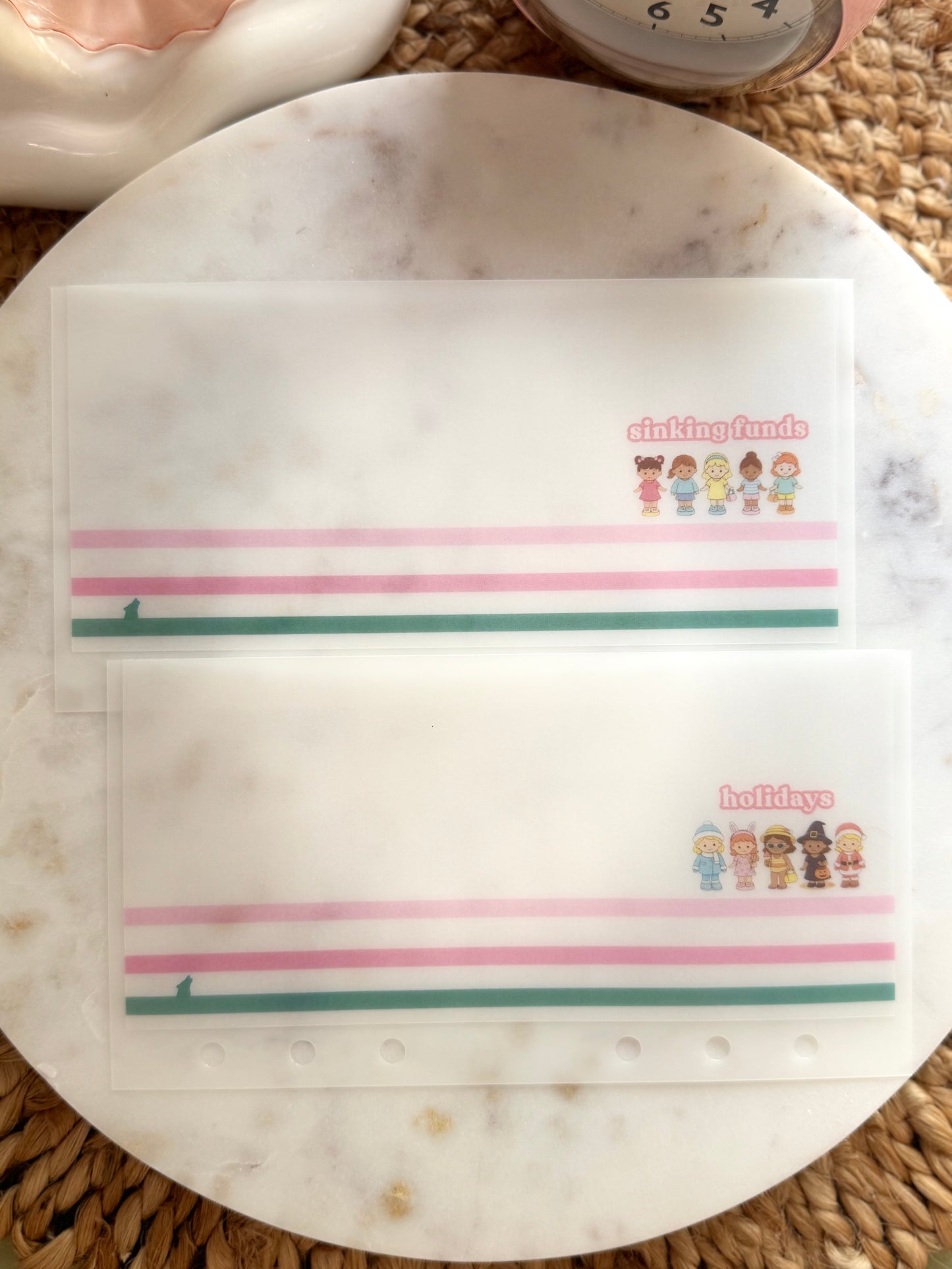 The Pretty Pocket Society Cash Envelopes
