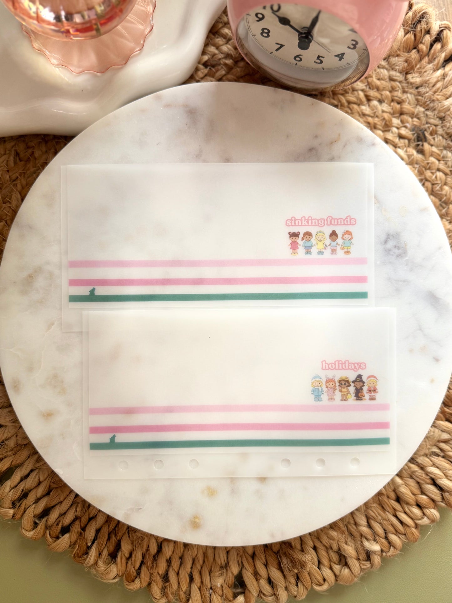 The Pretty Pocket Society Cash Envelopes